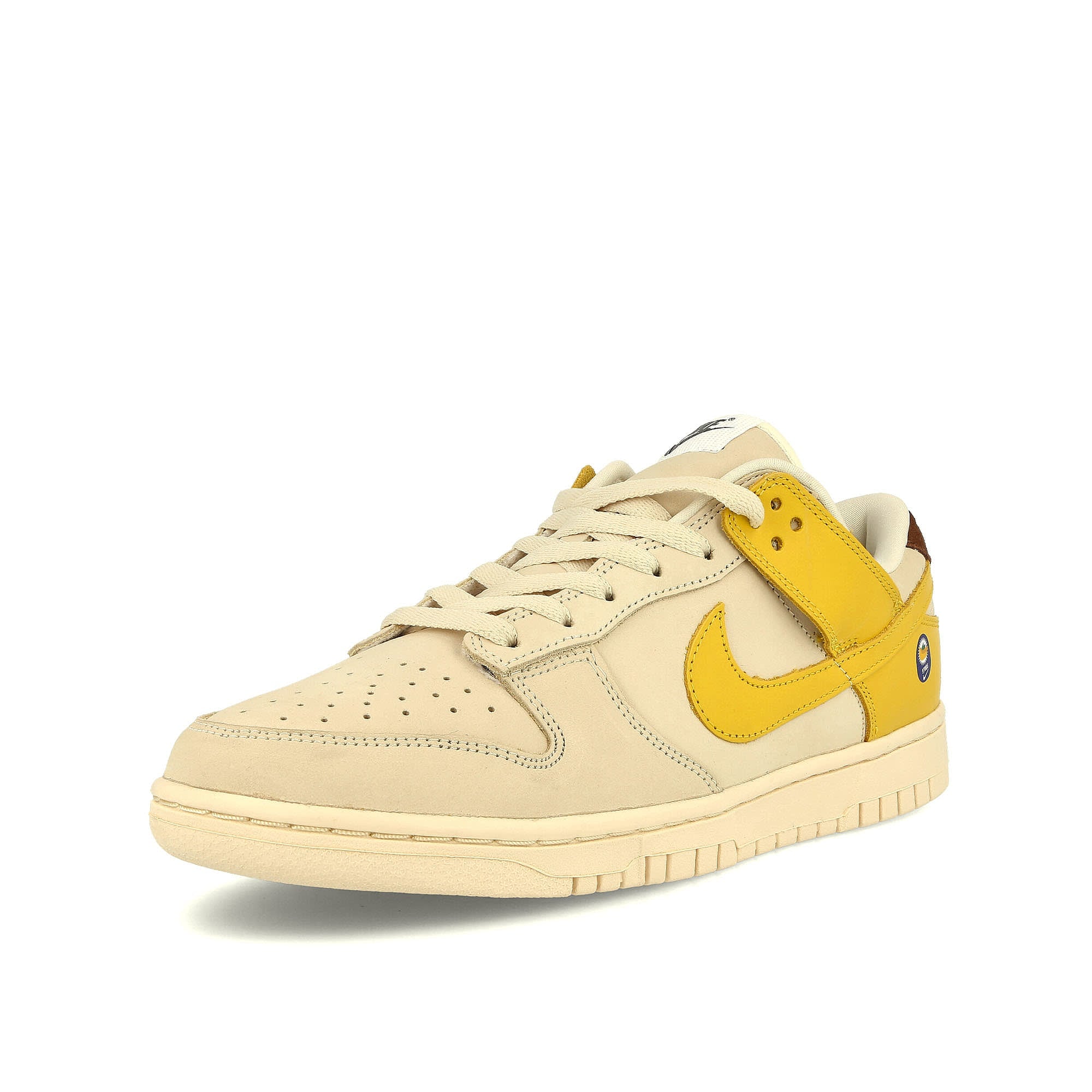 Nike wmns dunk low lx Coconut Milk / Vivid Sulfur - Cacao Wow Low Top Sneakers Close Up | Overkill