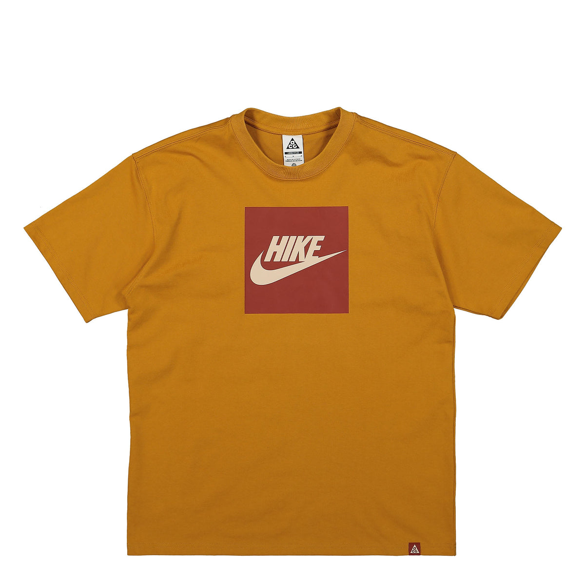 Nike NRG ACG Hike Box Tee Gold Suede T-Shirts DR7755 727 | Overkill