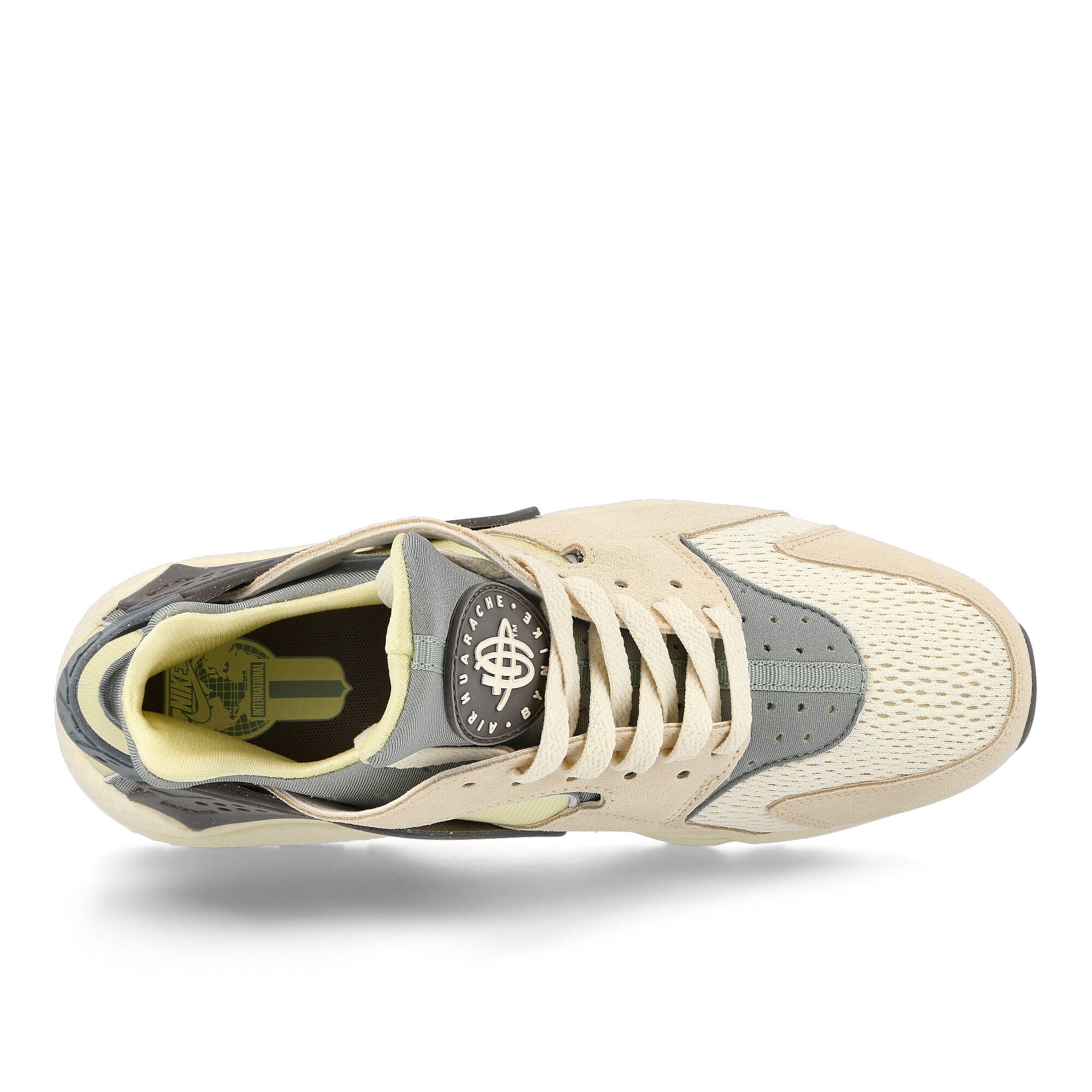 Nike air huarache nh Coconut Milk-Ashen Slate - Cave Stone Low Top Sneakers Detailfoto | Overkill