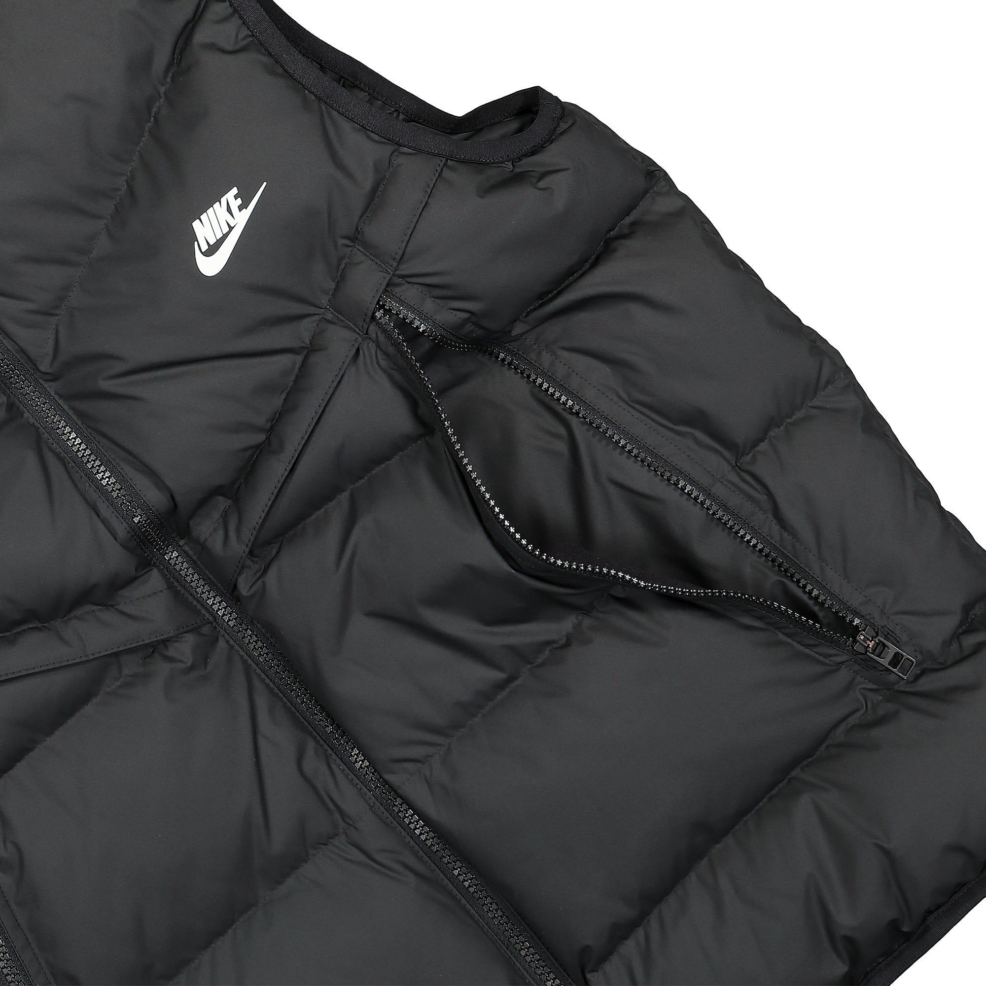 Nike Storm Fit Windrunner Primaloft Vest Black / Black / Sail Vests Detailfoto | Overkill