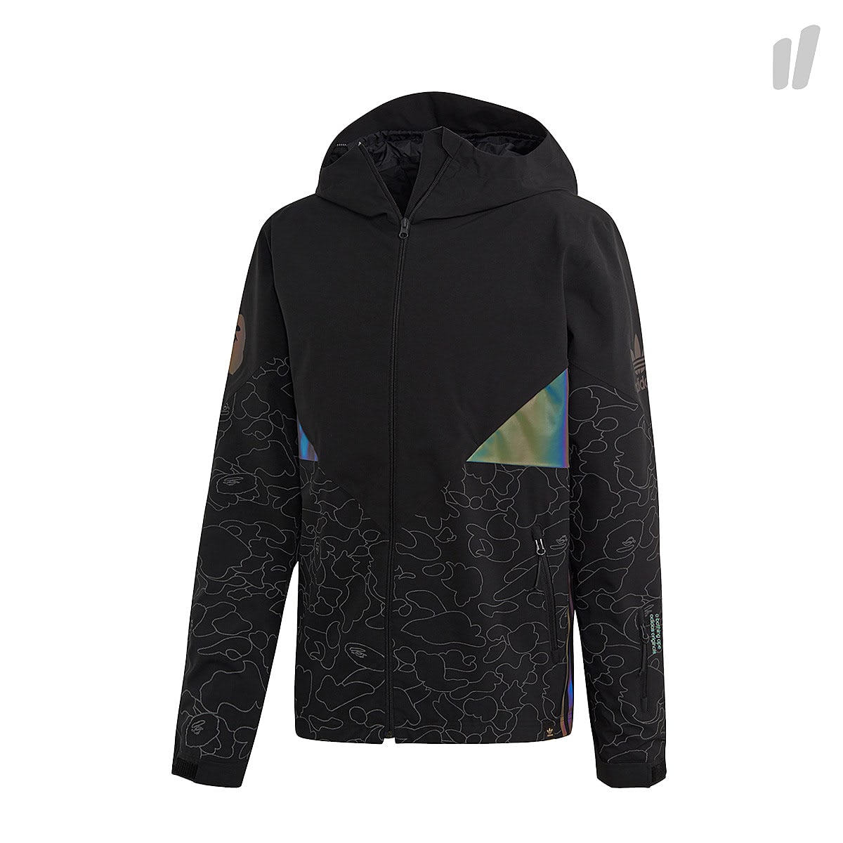 adidas Bape x adidas Snow Jacket Black Jackets DU0202 | Overkill