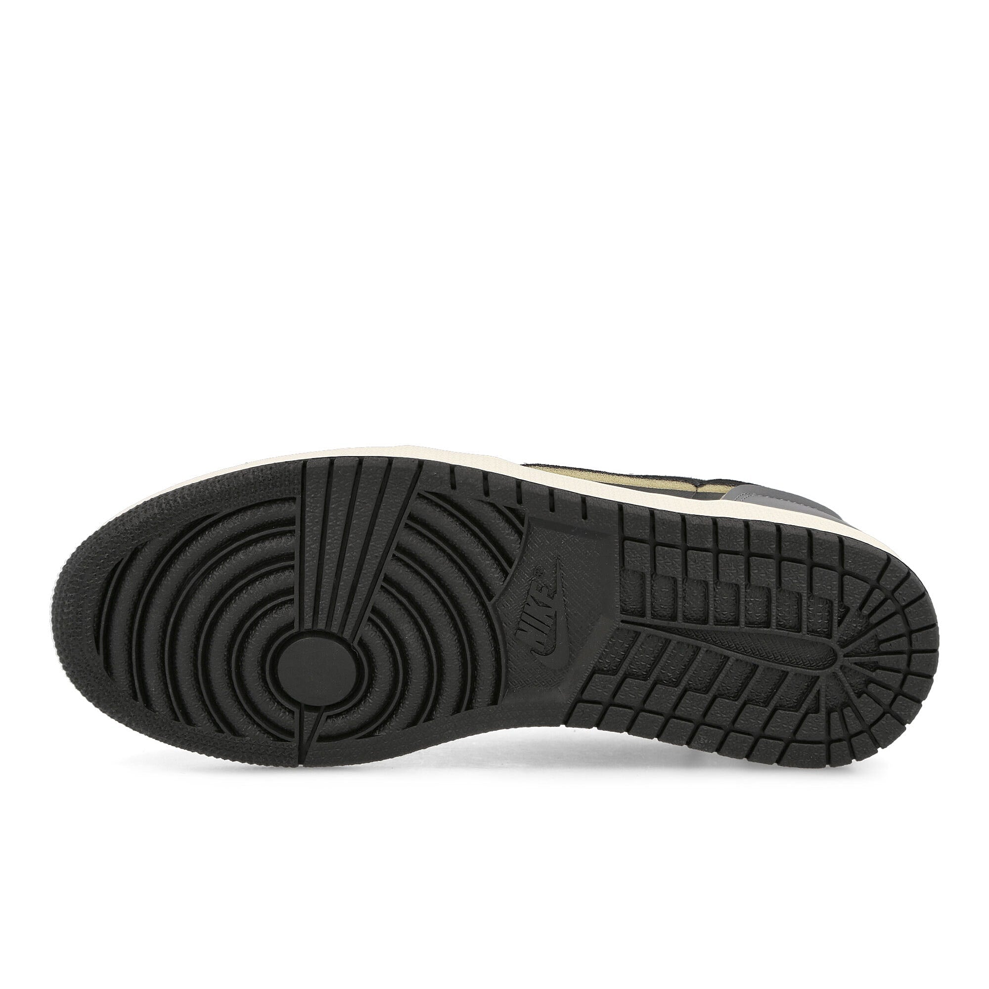 Jordan Air Jordan 1 Retro Low OG Black / Fire Red - Dark Smoke Grey Low Top Sneakers Detail View 1 | Overkill