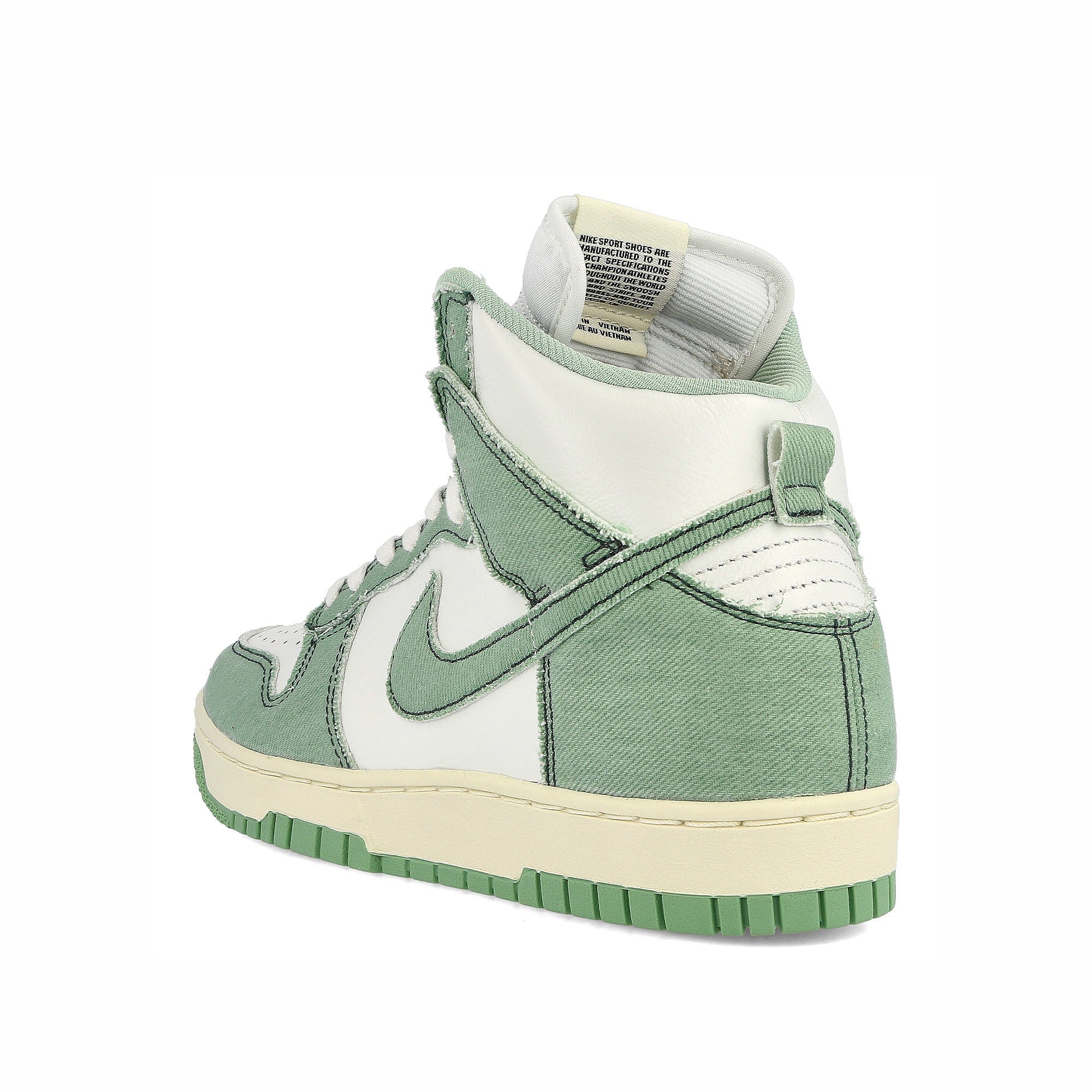Nike wmns dunk hi 1985 Enamel Green-Enamel Green - Summit White Low Top Sneakers Material | Overkill