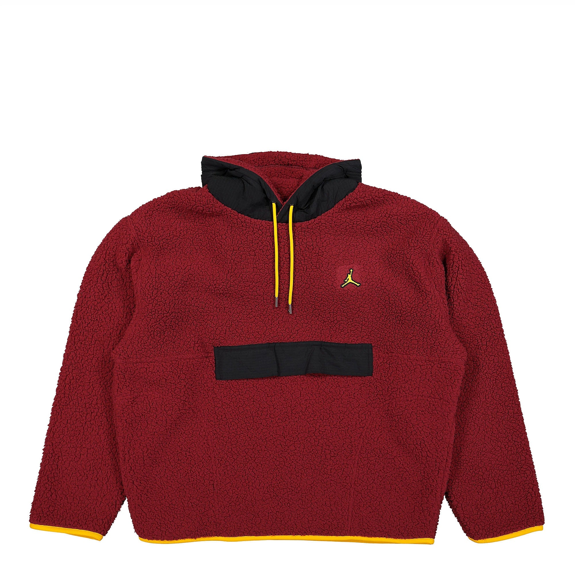 Jordan Air Jordan Essential Statement Fleece Winter Hoodie Cherrywood Red / Black / Taxi / Tax Hoodies DV1582 680 | Overkill