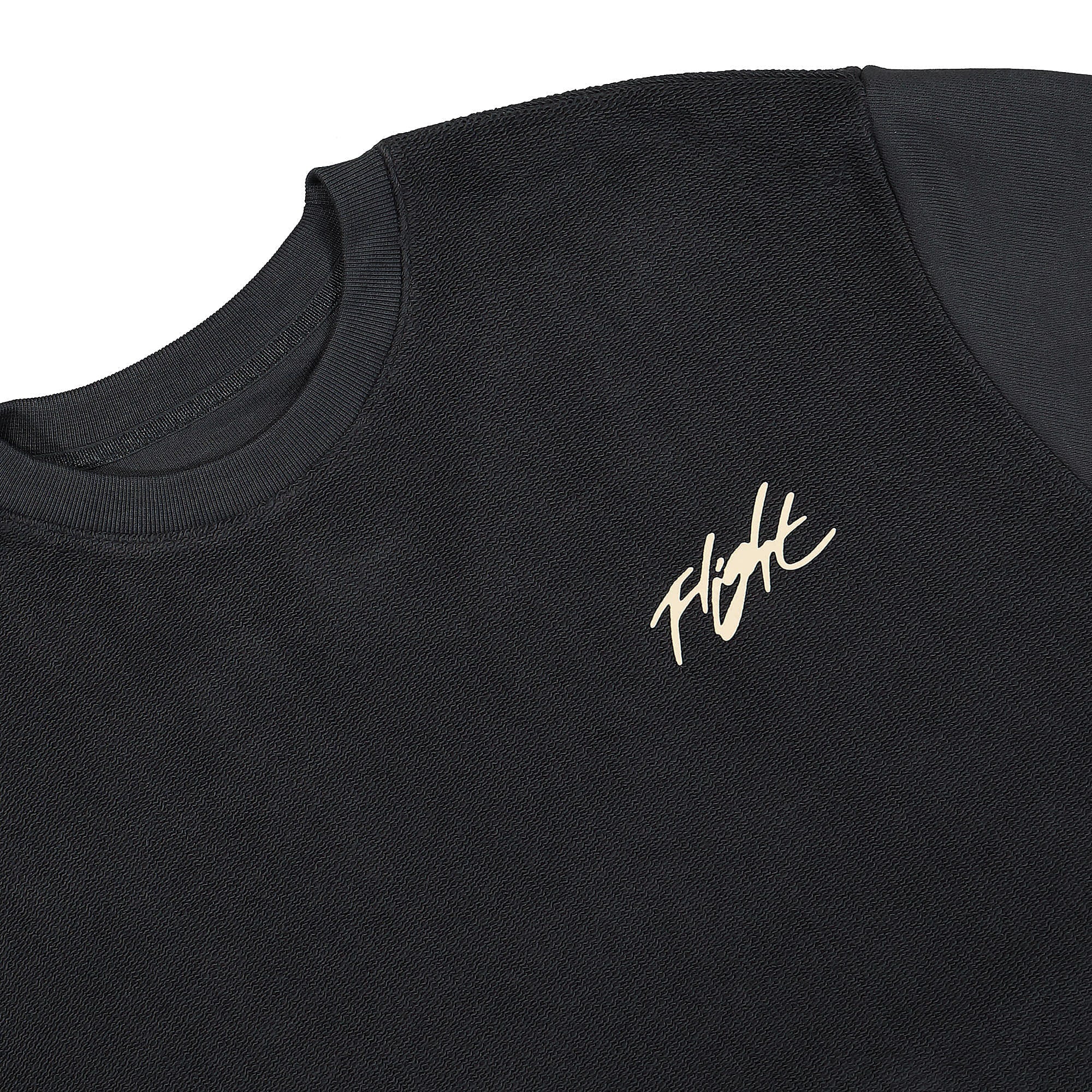 Jordan Air Jordan Flight Heritage Crew Off Noir Sweatshirts Material | Overkill