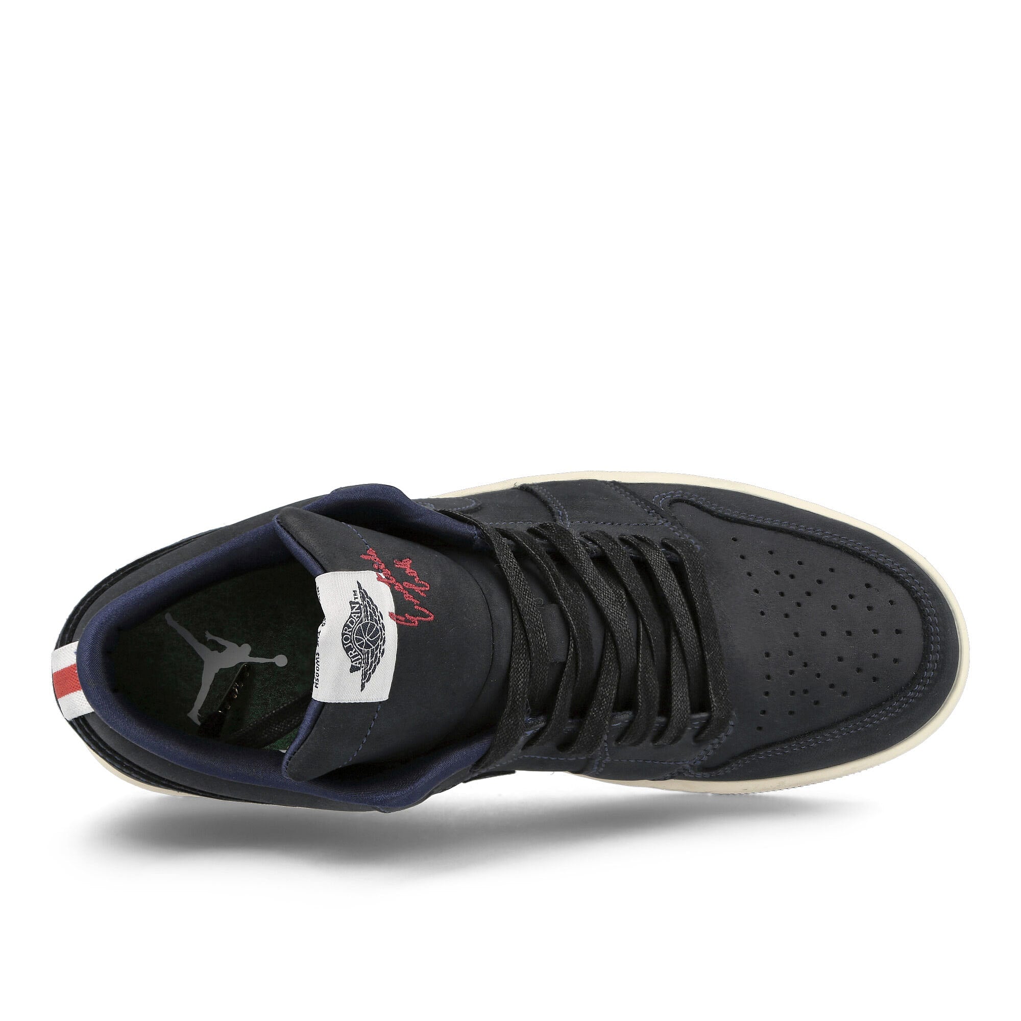 Jordan Eastside Golf x Air Jordan 1 Low SP Midnight Navy / Midnight Navy Sneakers Detailfoto | Overkill