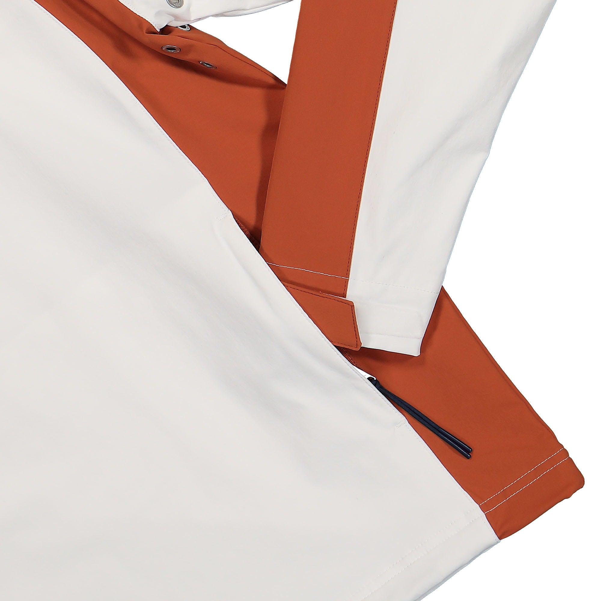 Jordan EG Jacket White / Burnt Sunrise / Midnight Navy Windbreaker Detailfoto | Overkill