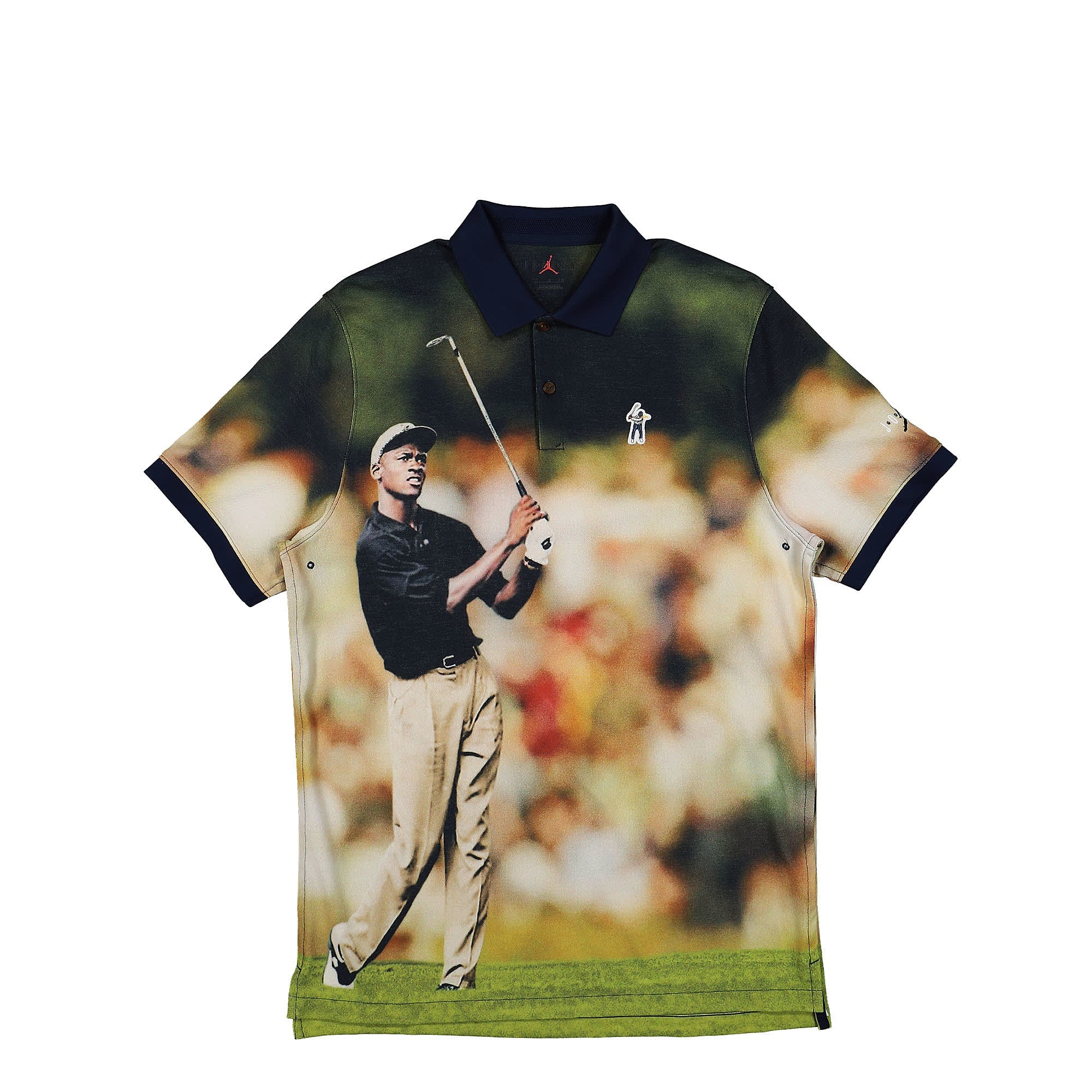 Jordan Eastside Golf x Air Jordan EG Polo Midnight Navy / Fir Polo Shirts DV1900 410 | Overkill