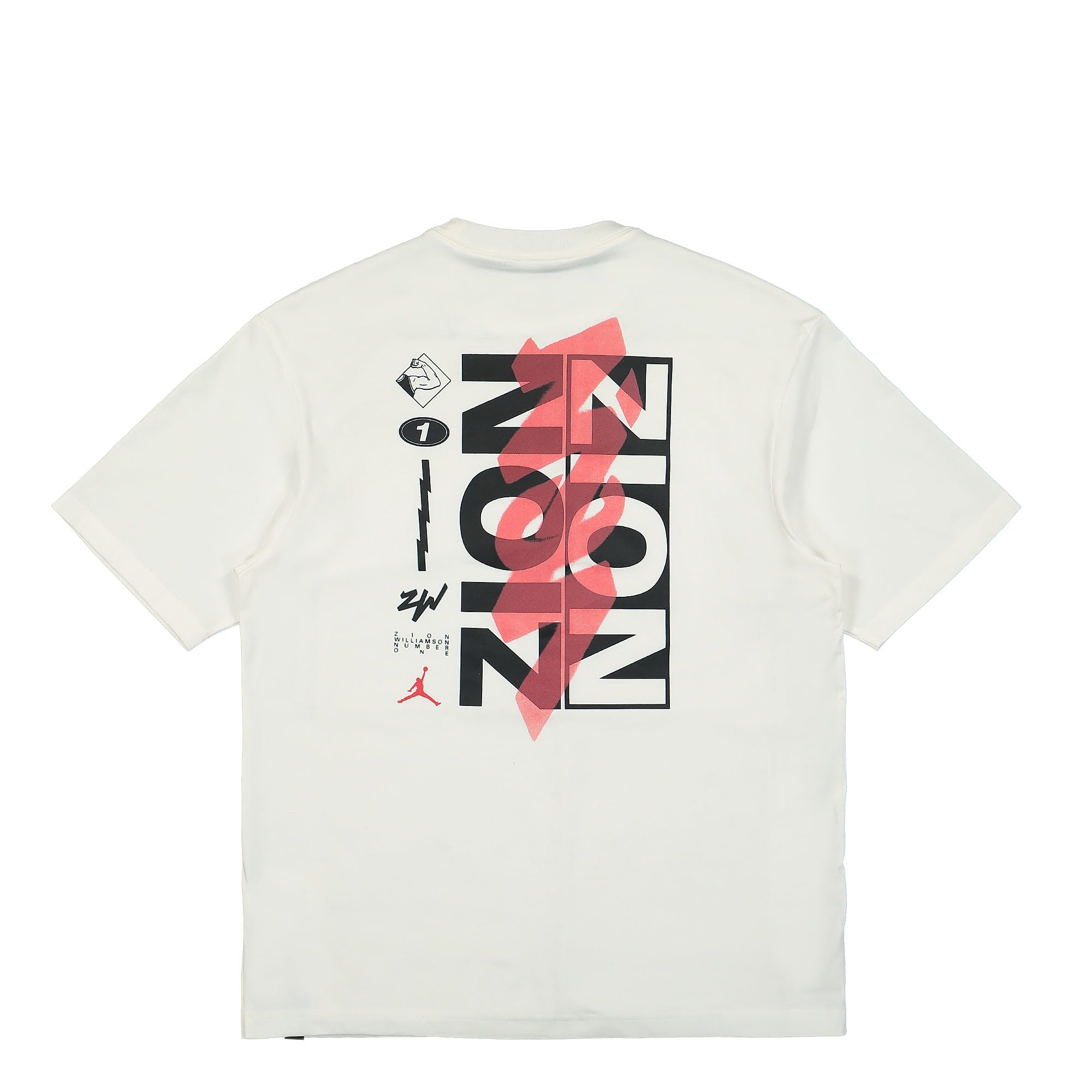Jordan Air Jordan Zion Tee Sail T-Shirts Close-up | Overkill