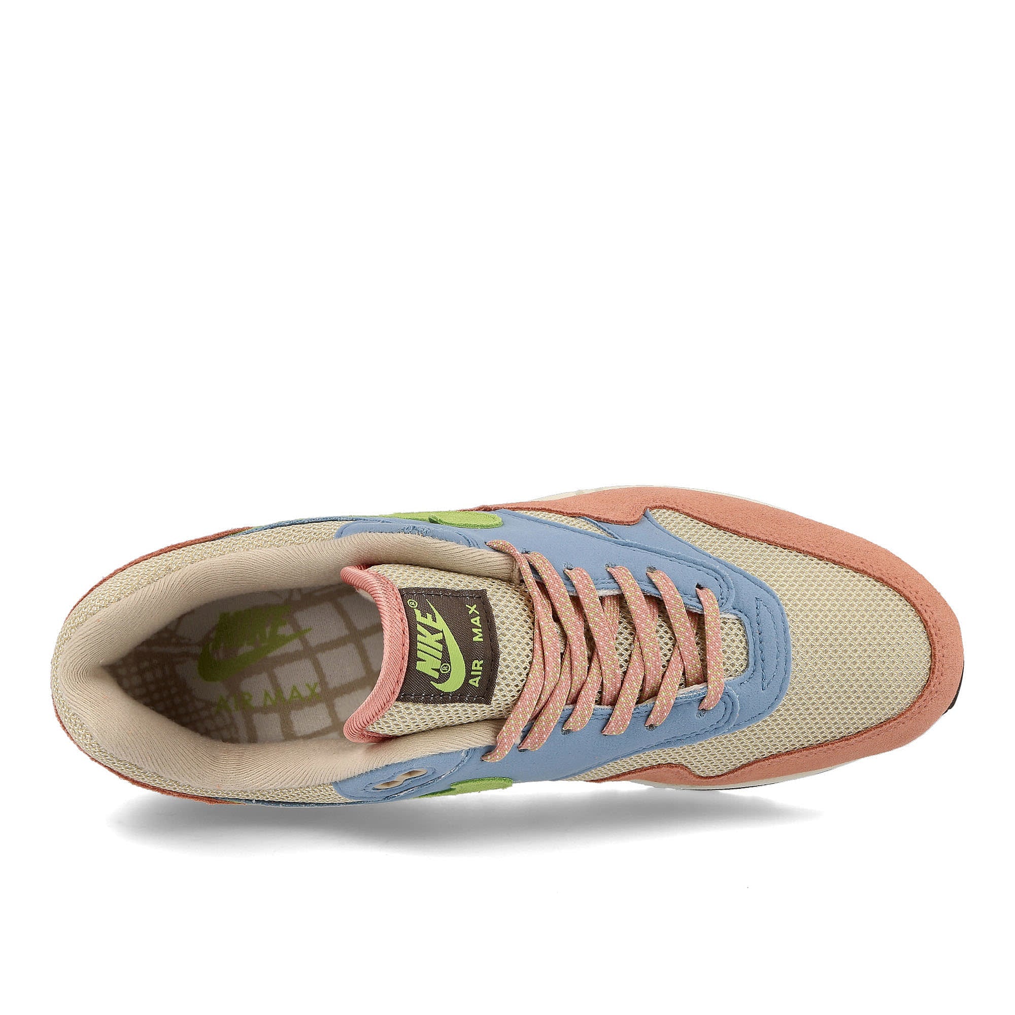 Nike air max 1 Light Madder Root-Vivid Green - Rattan Low Top Sneakers Detailfoto | Overkill