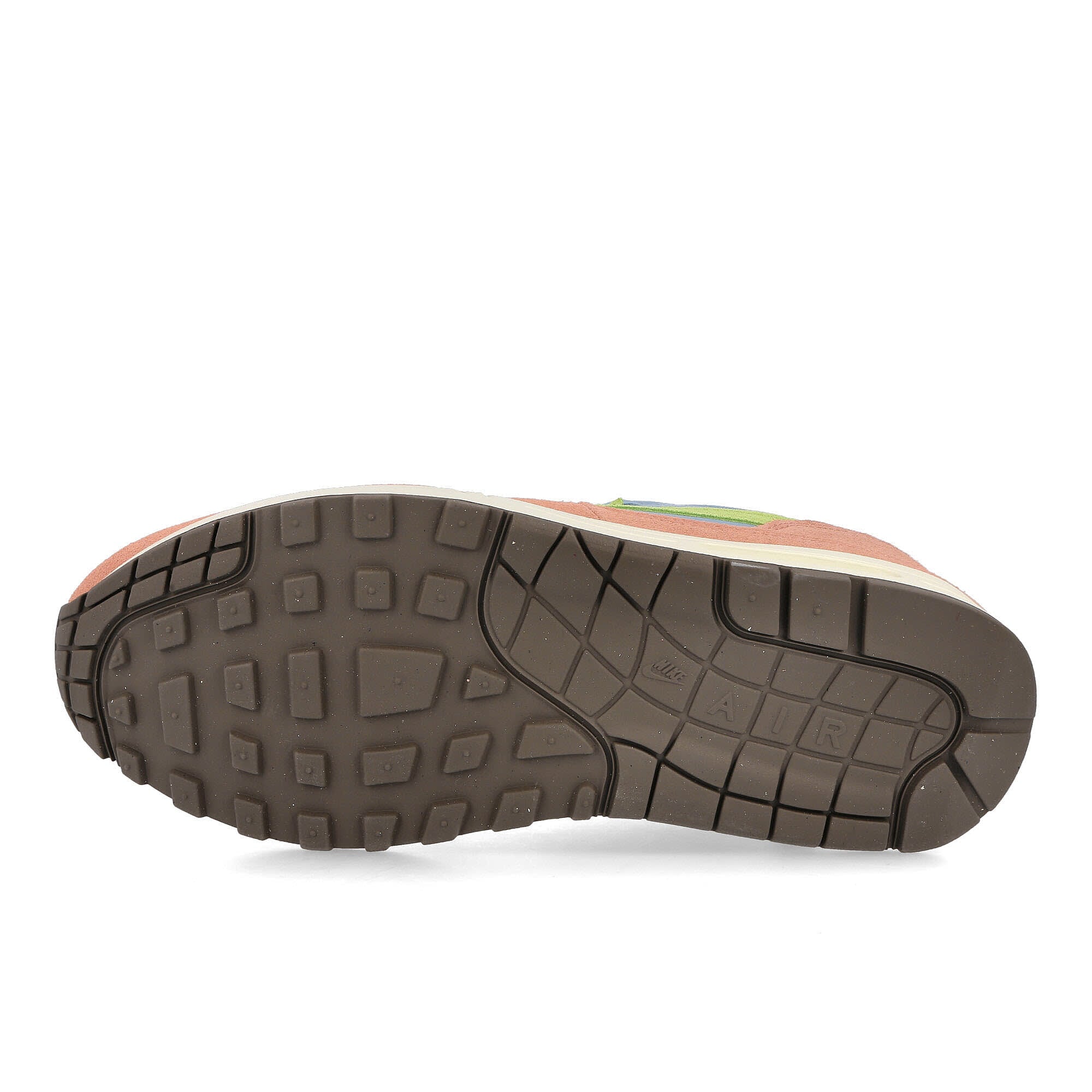 Nike air max 1 Light Madder Root-Vivid Green - Rattan Low Top Sneakers Detail View 1 | Overkill