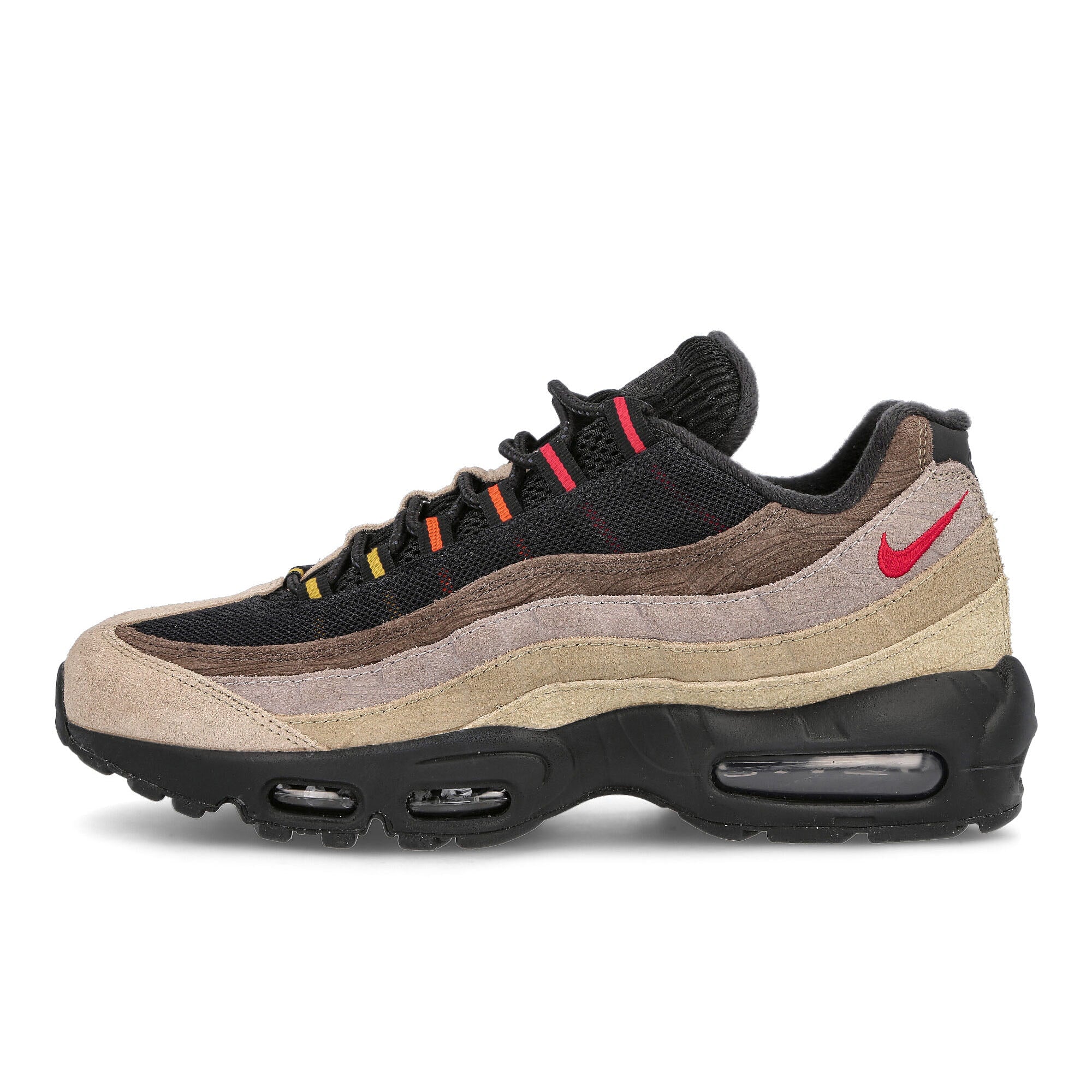 Nike air max 95 Off Noir / University Red - Rattan - Limestone DV3197 001 | Overkill