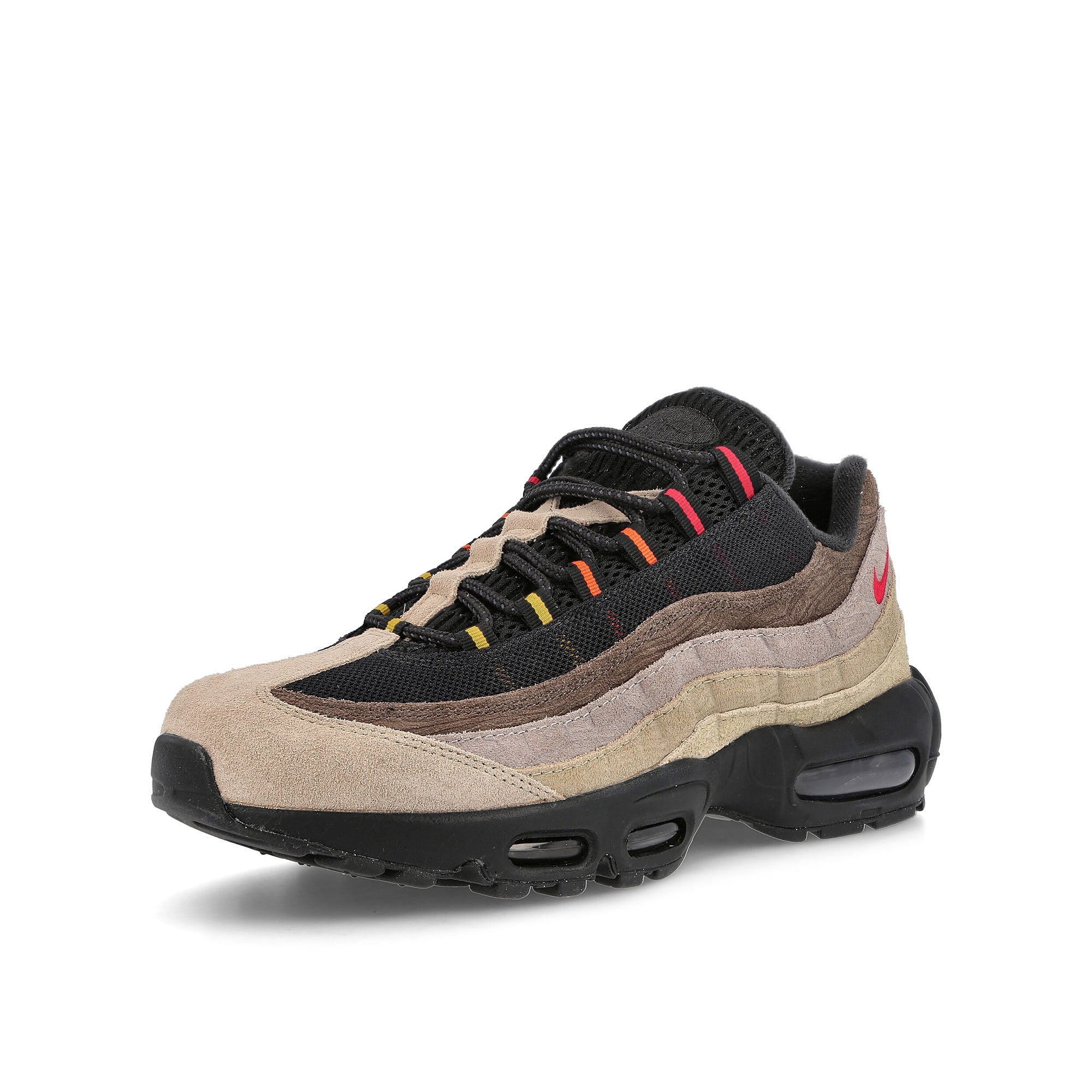 Nike air max 95 Off Noir / University Red - Rattan - Limestone Detailfoto | Overkill