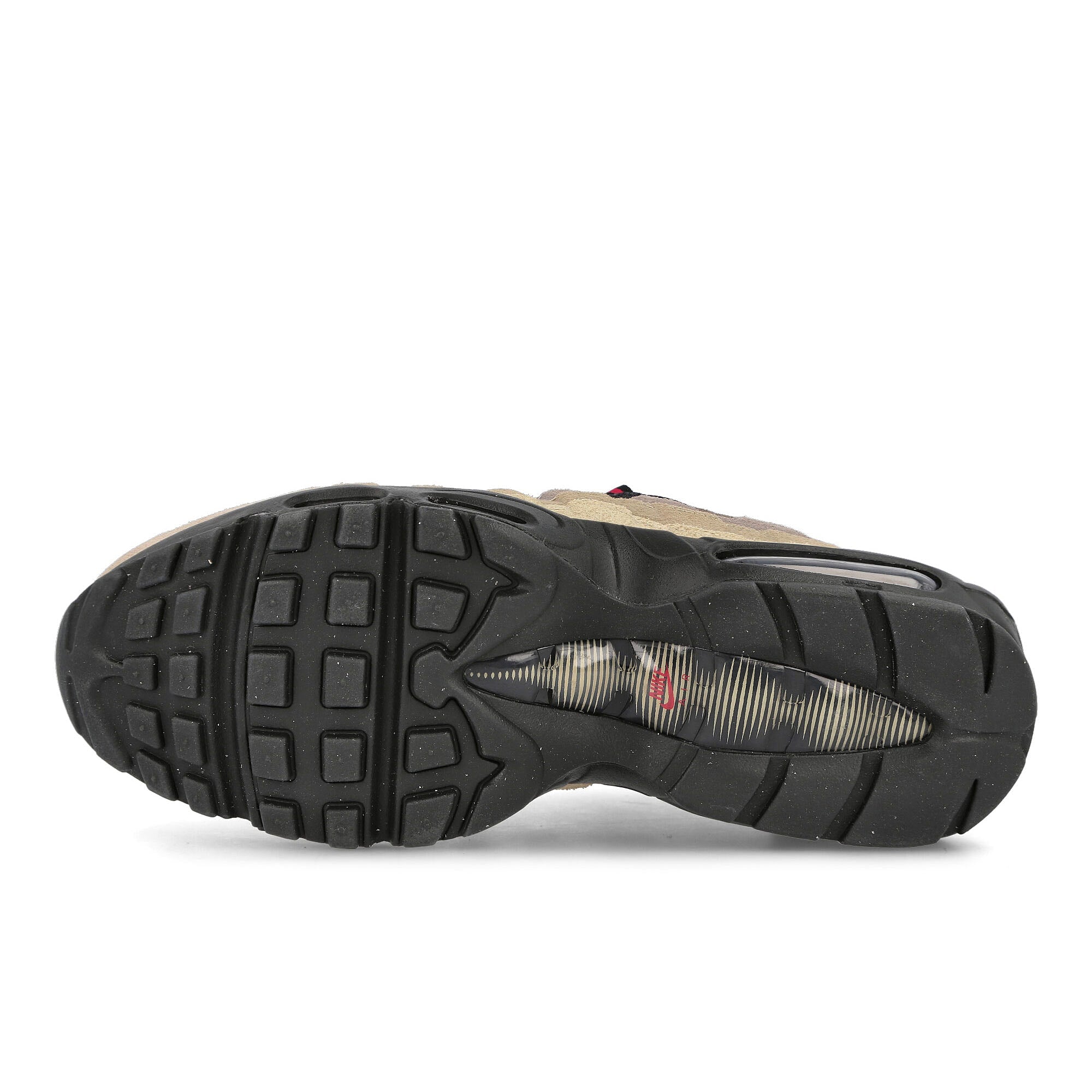 Nike air max 95 Off Noir / University Red - Rattan - Limestone Detail view 2 | Overkill