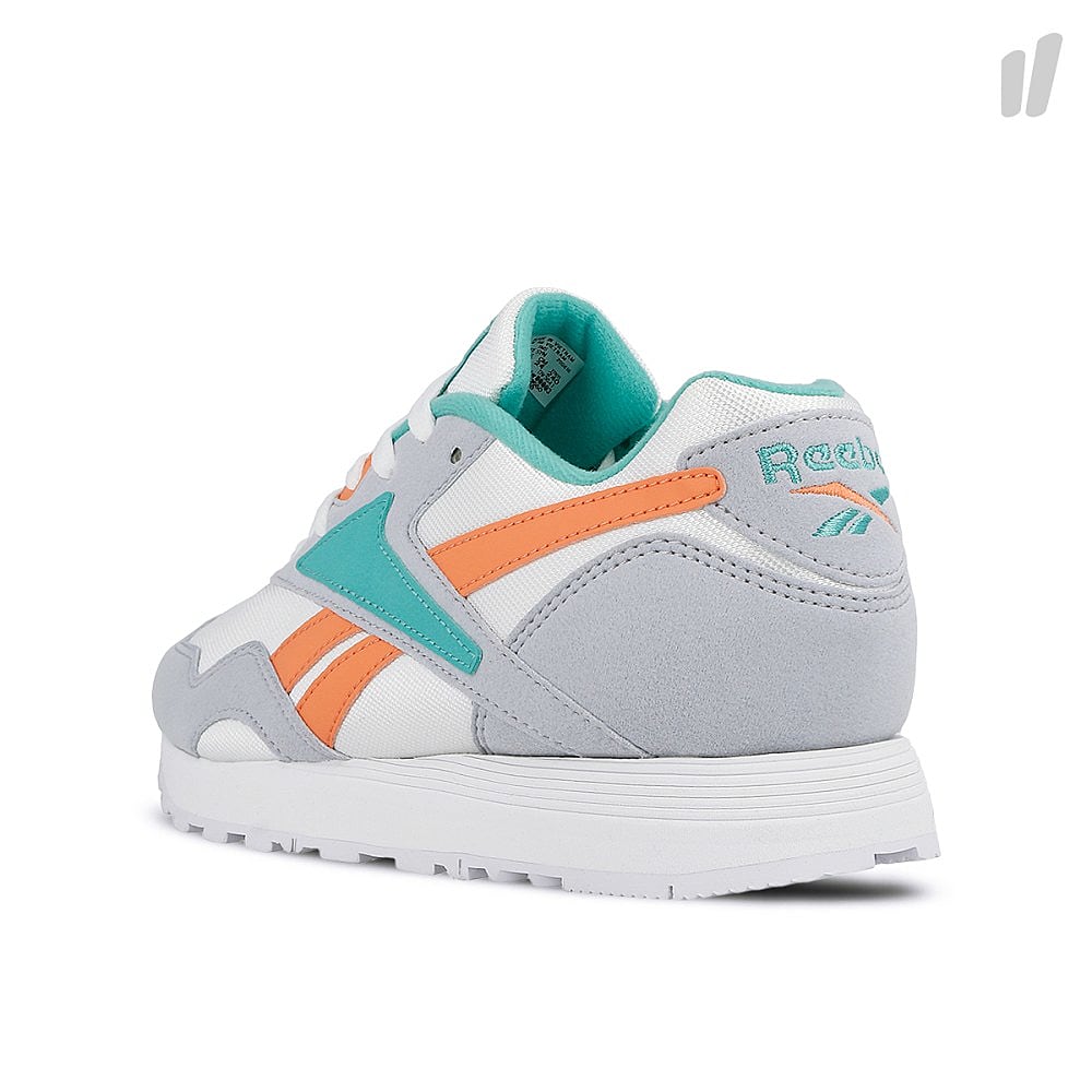 Reebok wmns rapide syn White-Grey-Emerald-Pink Sneakers Material | Overkill