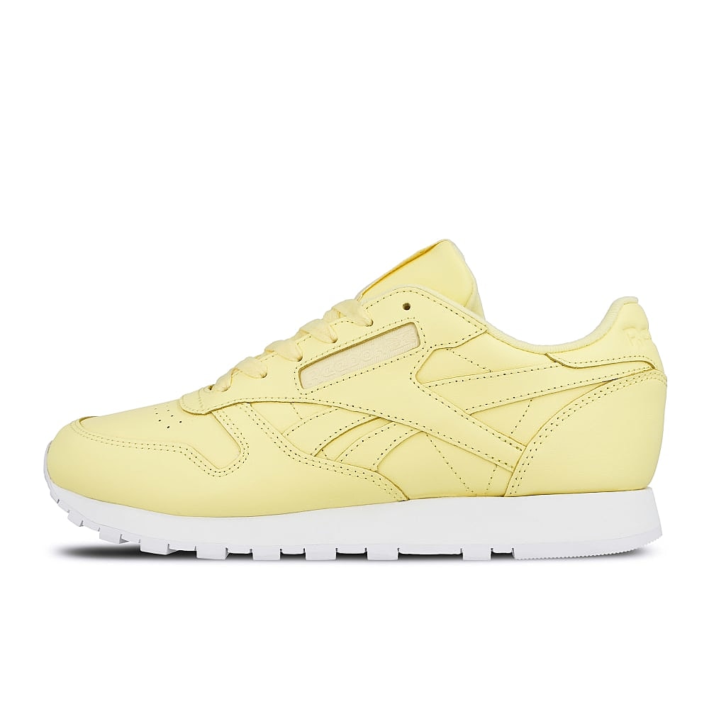 Reebok wmns classic leather Filtered Yellow-White Sneakers DV3725 | Overkill
