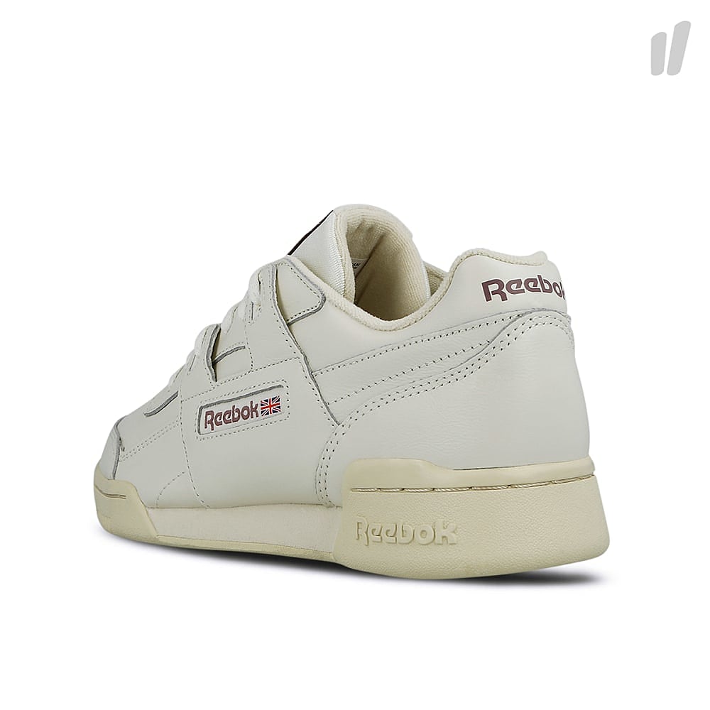 Reebok wmns workout lo plus Chalk-Paper White Sneakers Material | Overkill