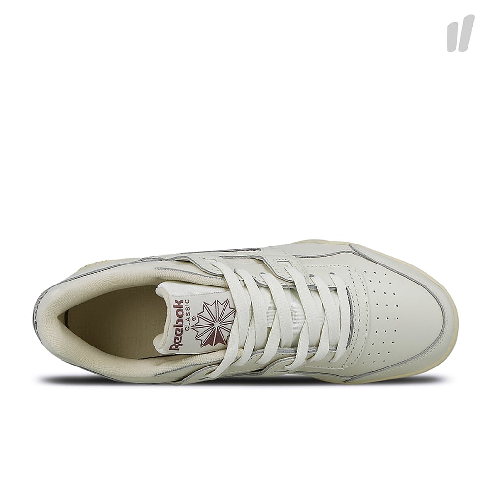 Reebok wmns workout lo plus Chalk-Paper White Sneakers Detailfoto | Overkill