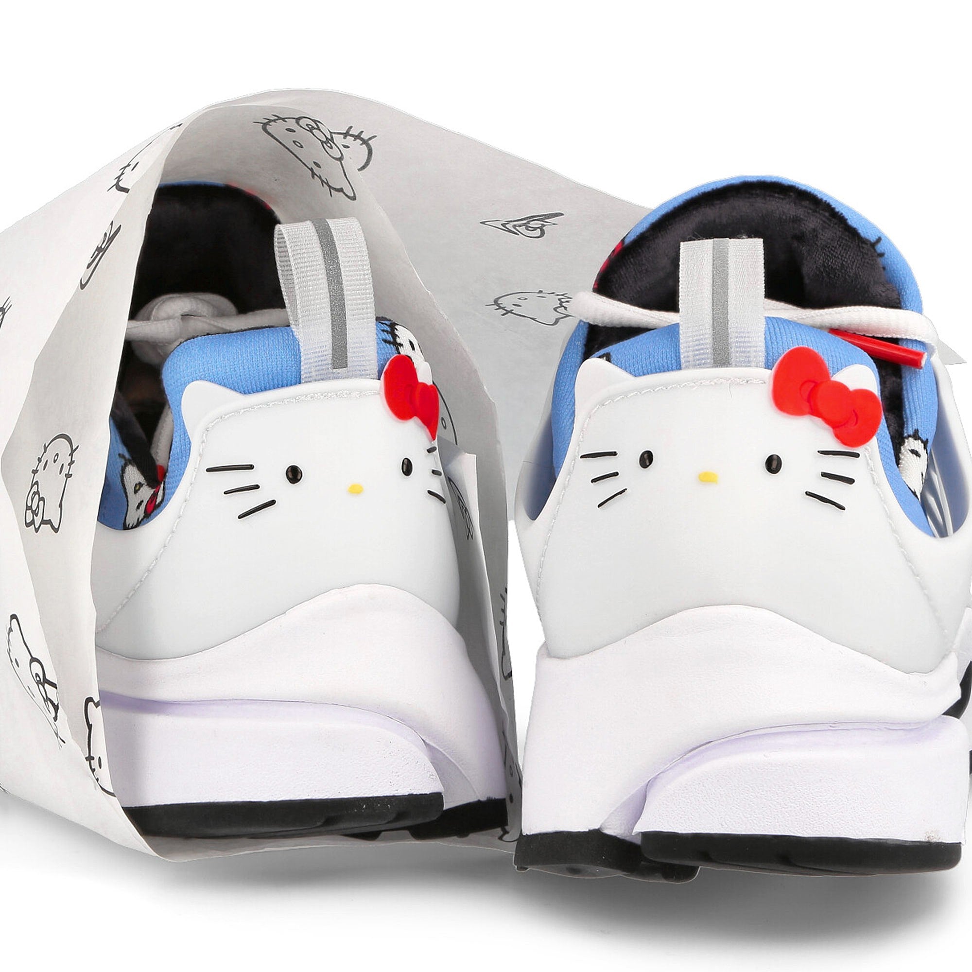 Nike Hello Kitty x Nike Air Presto University Blue / Black - White - Light Crimson Detail view 1 | Overkill