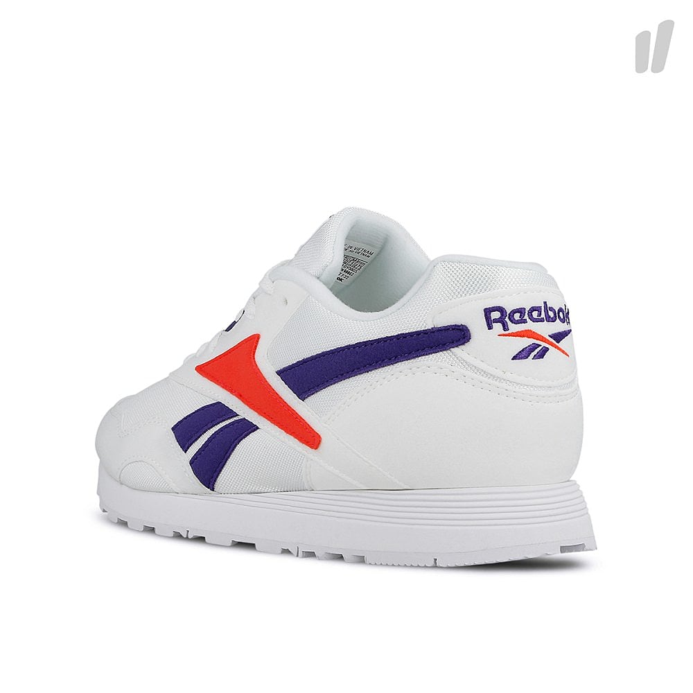 Reebok rapide mu White-Team Purple-Neon Red Sneakers Material | Overkill