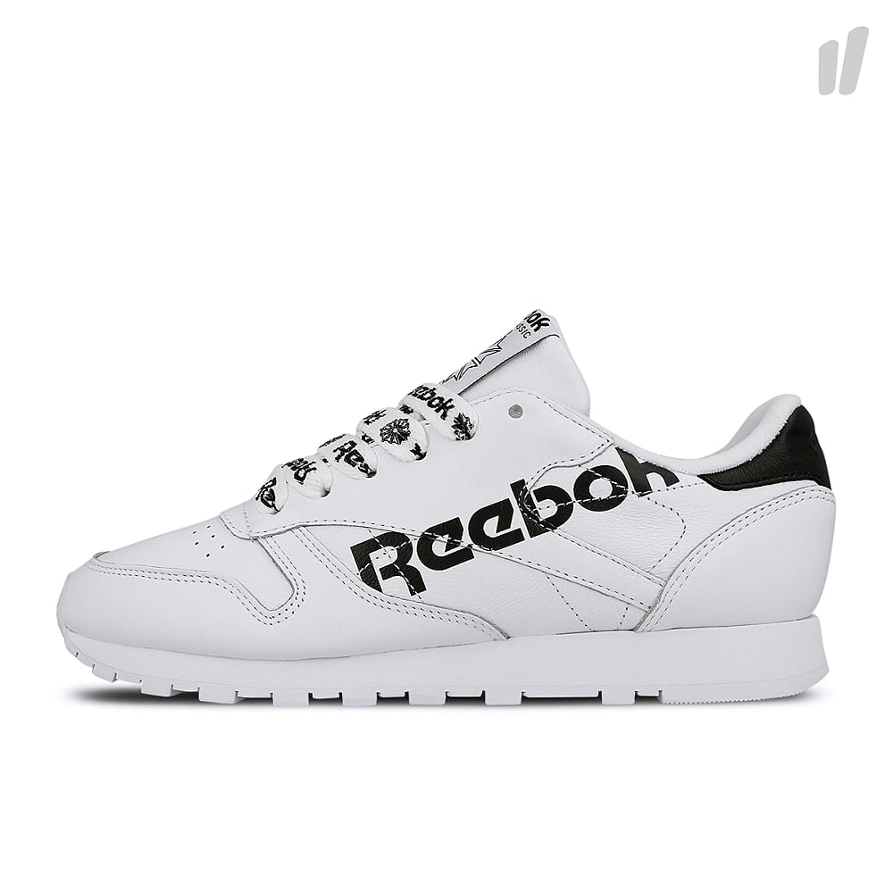 Reebok wmns classic leather White-Black Sneakers DV3830 | Overkill