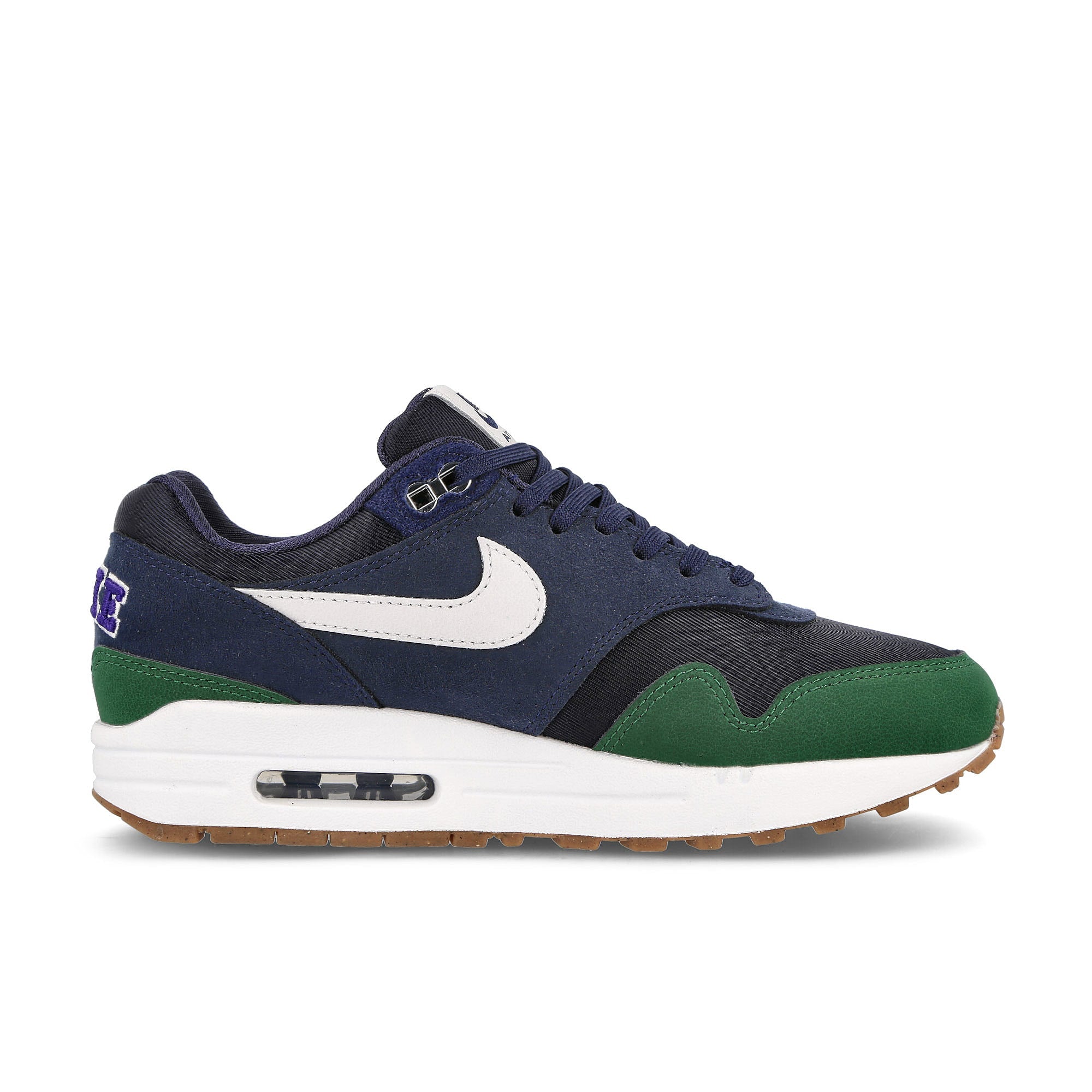 Nike wmns air max 1 87 qs Obsidian-White - Midnight Navy - Gorge Green Low Top Sneakers Silhouette | Overkill