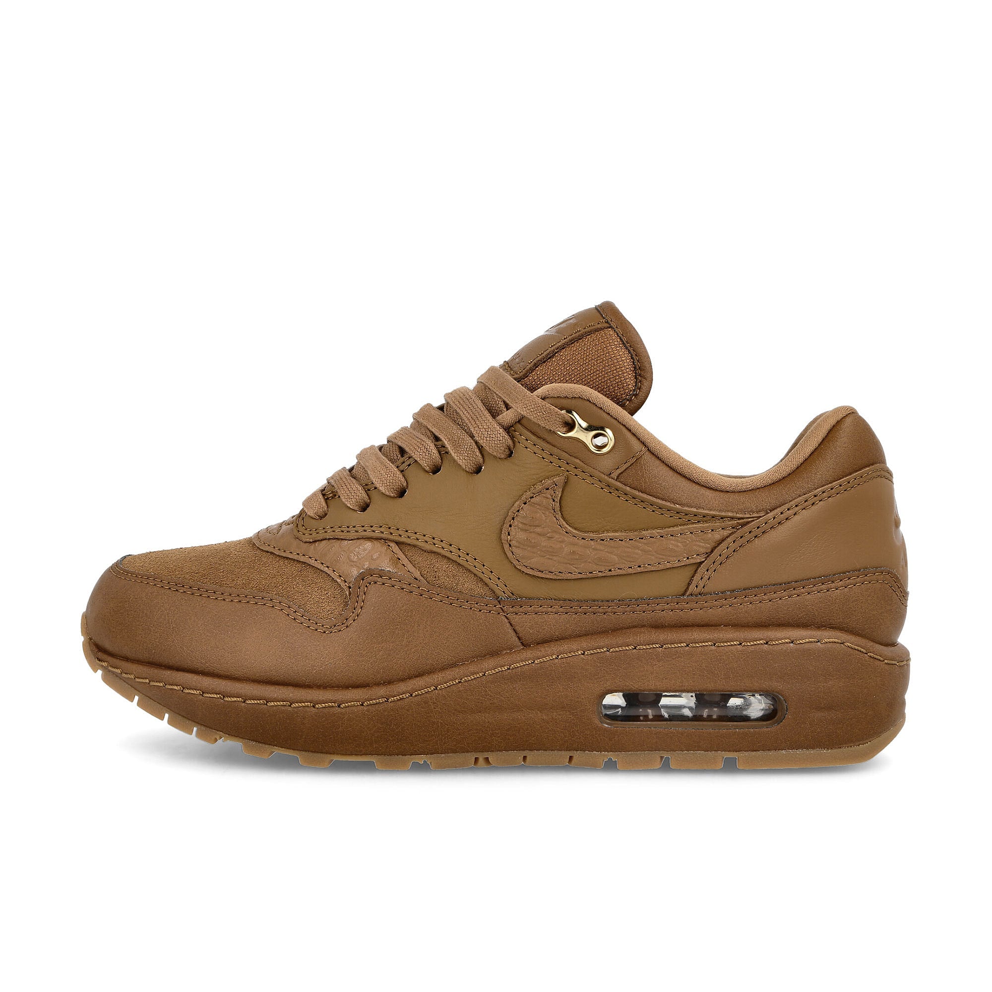 Nike Wmns Air Max 1 87 NBHD Ale Brown-Ale Brown - Gum Med Brown Low Top Sneakers DV3888 200 | Overkill