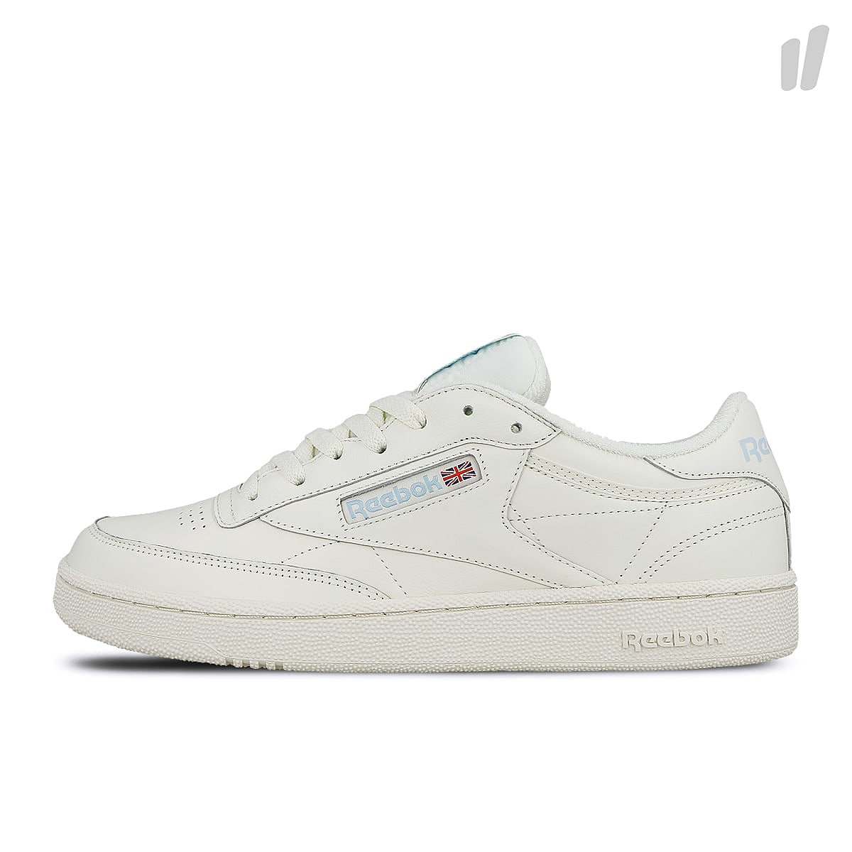 Reebok club c 85 mu Classic White-Denim Glow Low Top Sneakers DV3894 | Overkill