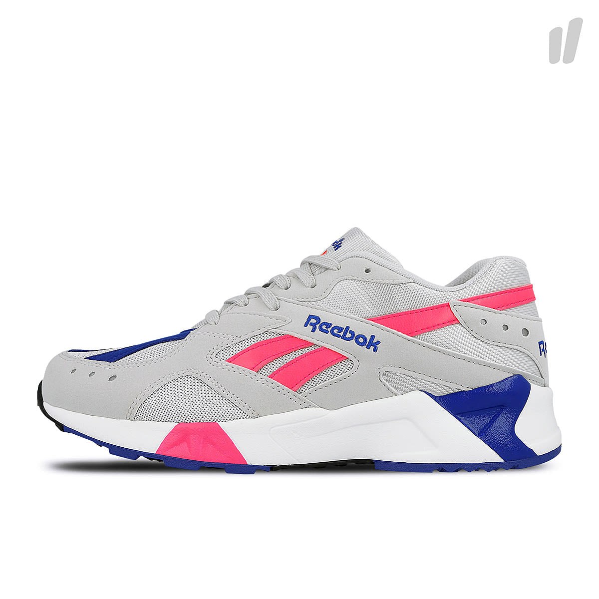 Reebok aztrek Skull Grey / Acid Pink / Coll Royal / White / Black Sneakers DV3941 | Overkill