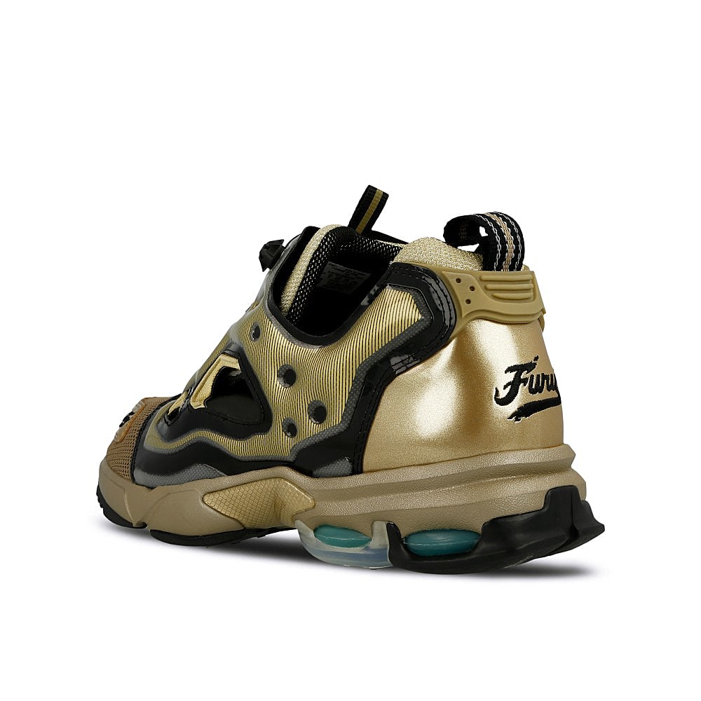 Reebok fury dmx txt Sleek Metal-Black Sneakers Material | Overkill