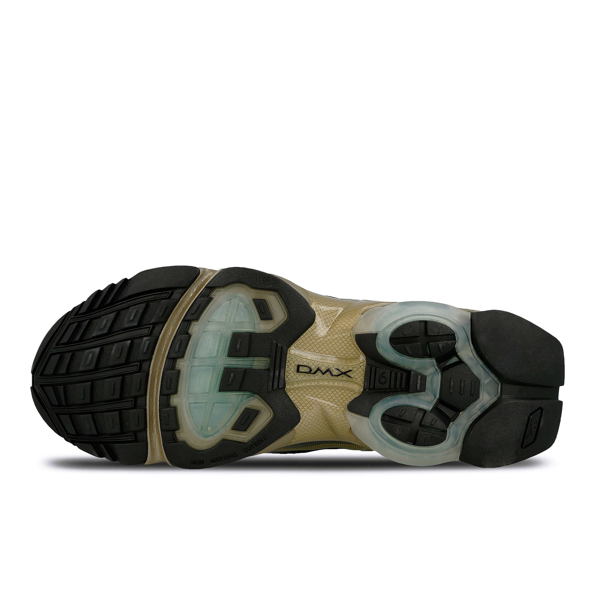 Reebok fury dmx txt Sleek Metal-Black Sneakers Detail View 1 | Overkill