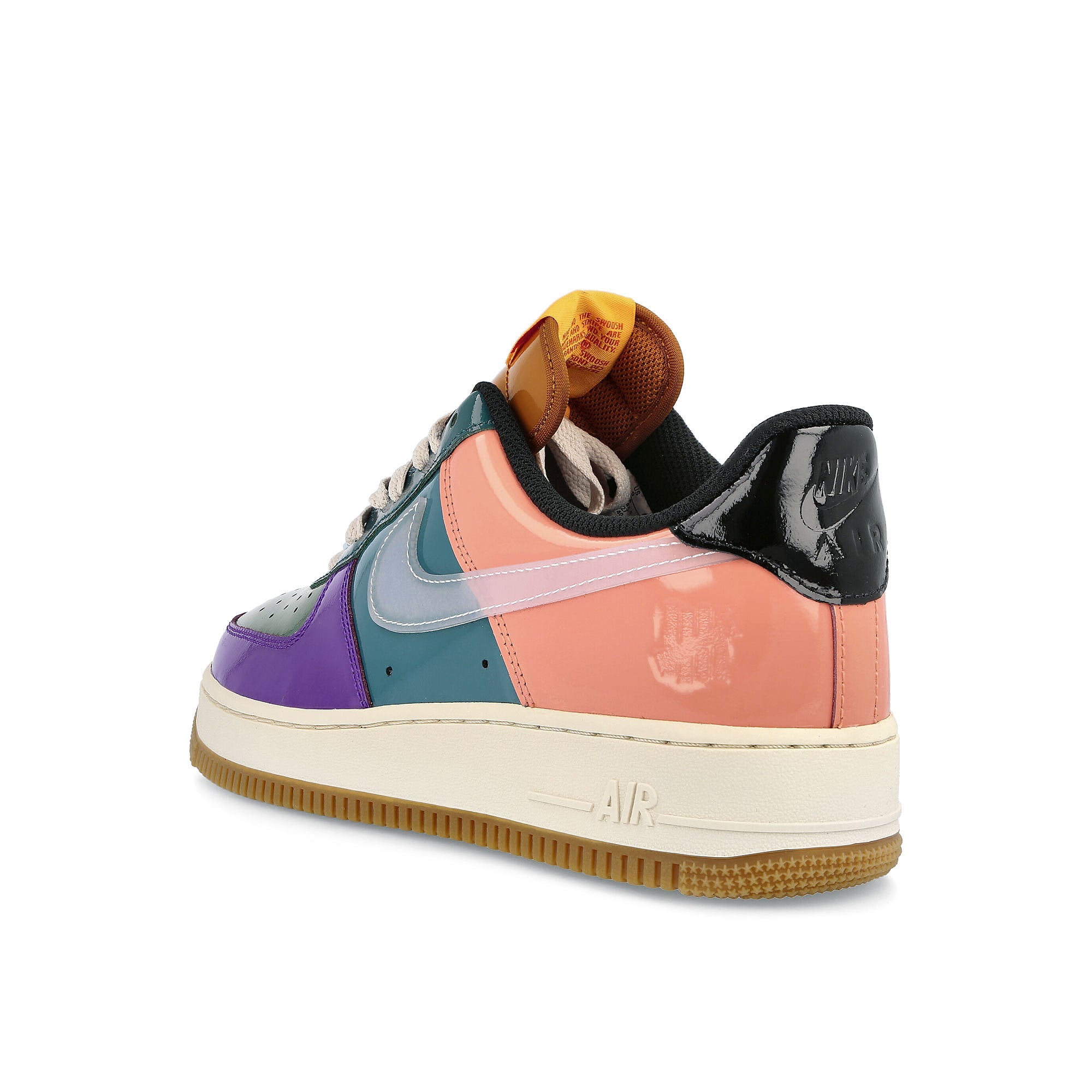 Nike Undefeated x Nike Air Force 1 Low SP Wild Berry-Celestine Blue - Multi - Color Sneakers Material | Overkill