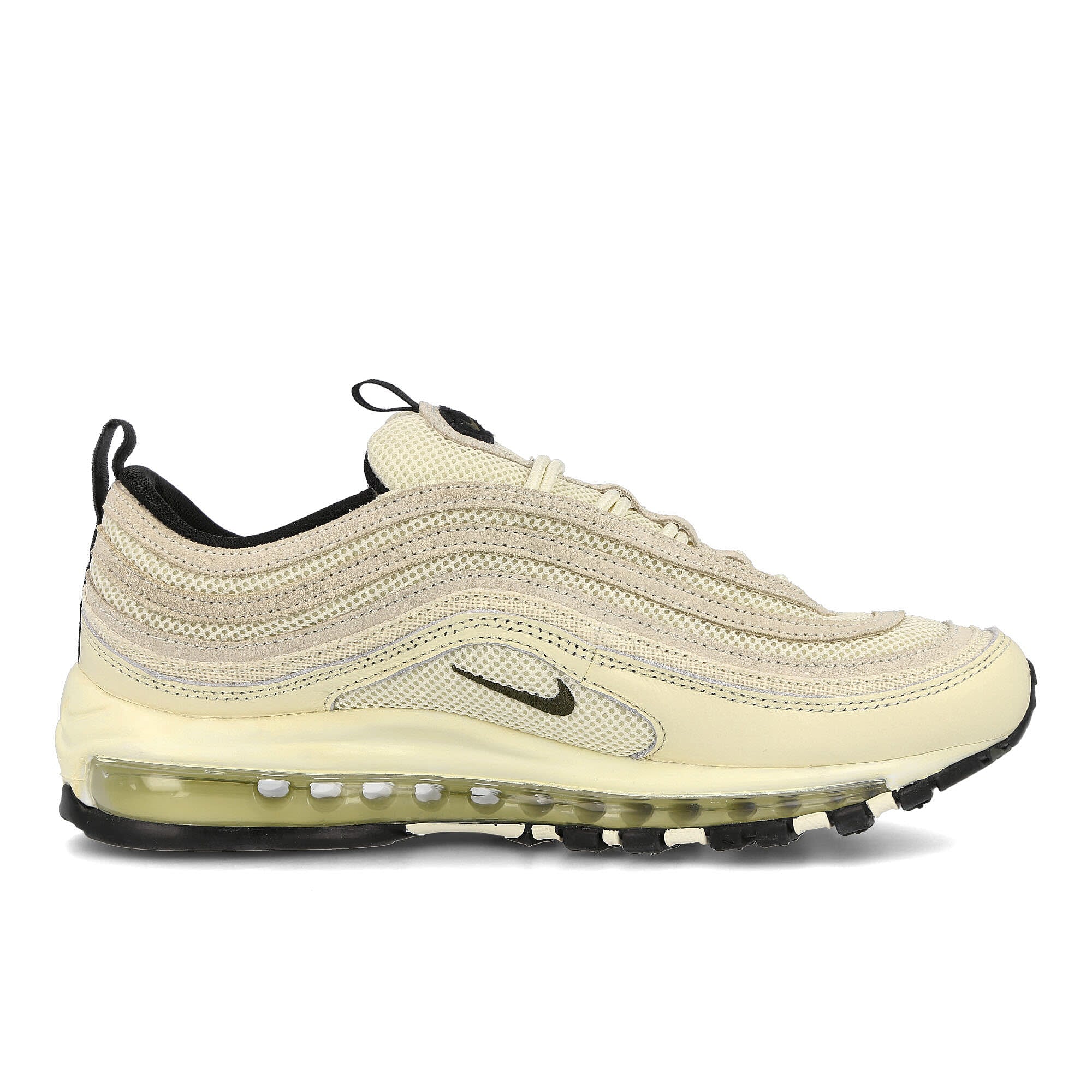 Nike air max 97 nb 2 Coconut Milk / Cargo Khaki - Black Sneakers Silhouette | Overkill