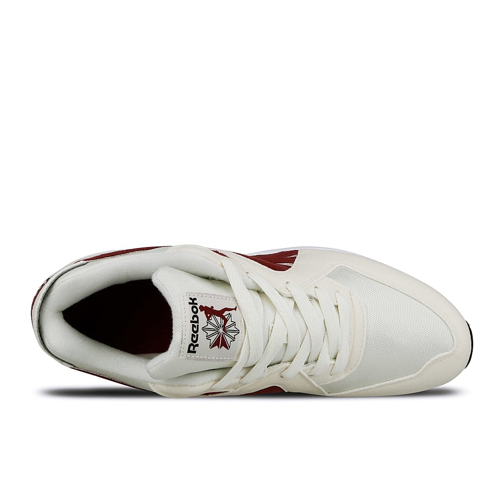 Reebok pyro Chalk-Burgundy-Black-White Sneakers Detailfoto | Overkill
