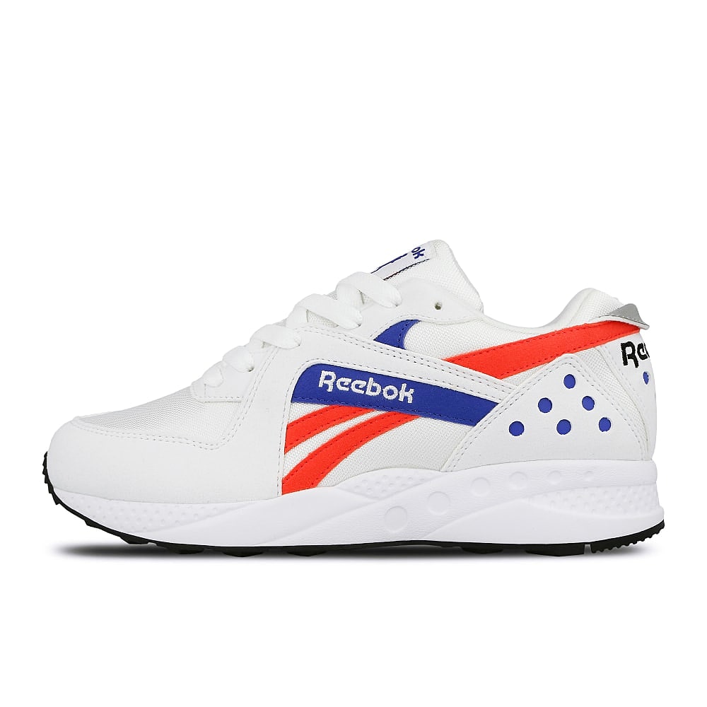 Reebok pyro White-Neon Red-Cobalt-Black Sneakers DV5869 | Overkill