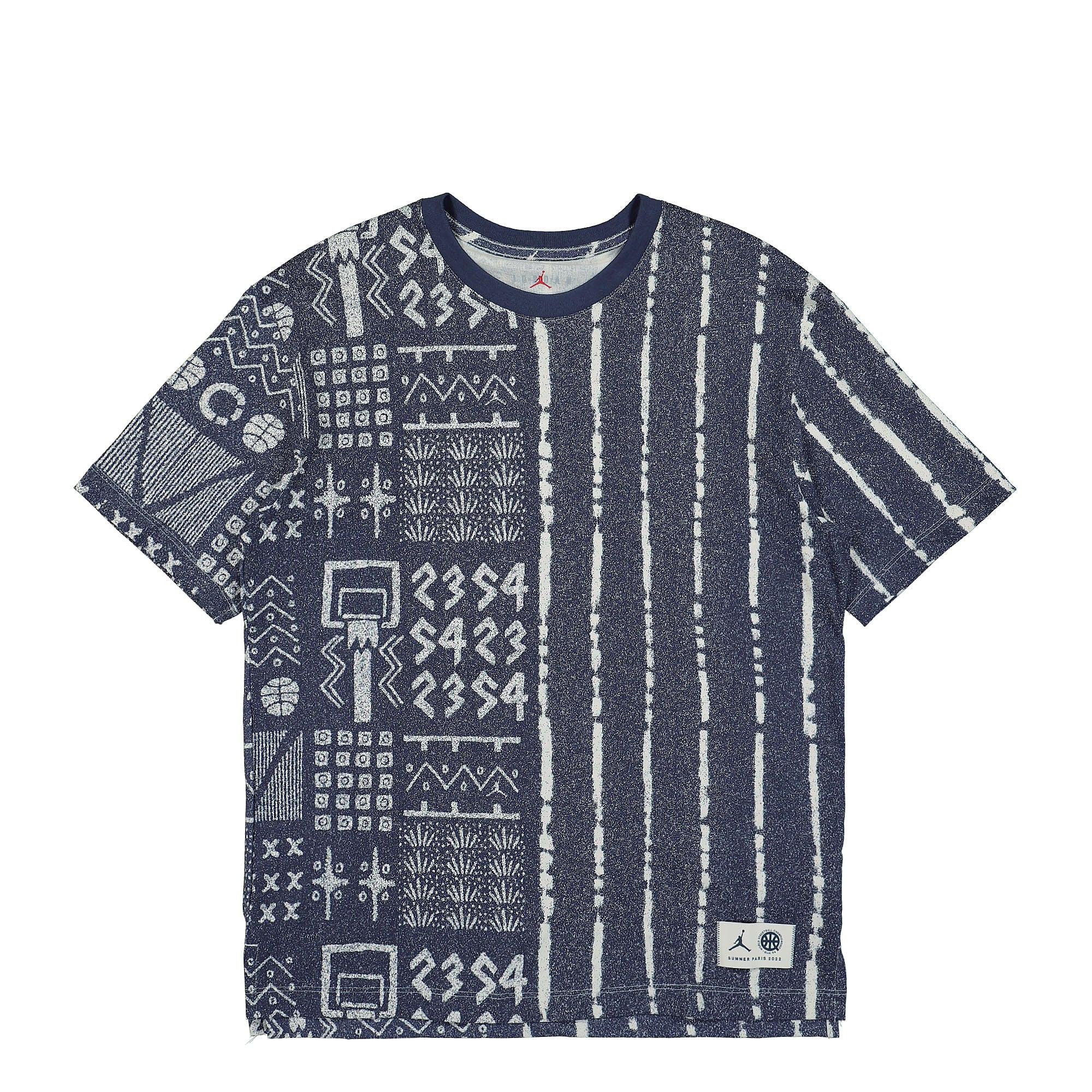 Jordan Air Jordan Quai 54 Dri-FIT Graphic Crew Tee Neutral Indigo T-Shirts DV6291 511 | Overkill