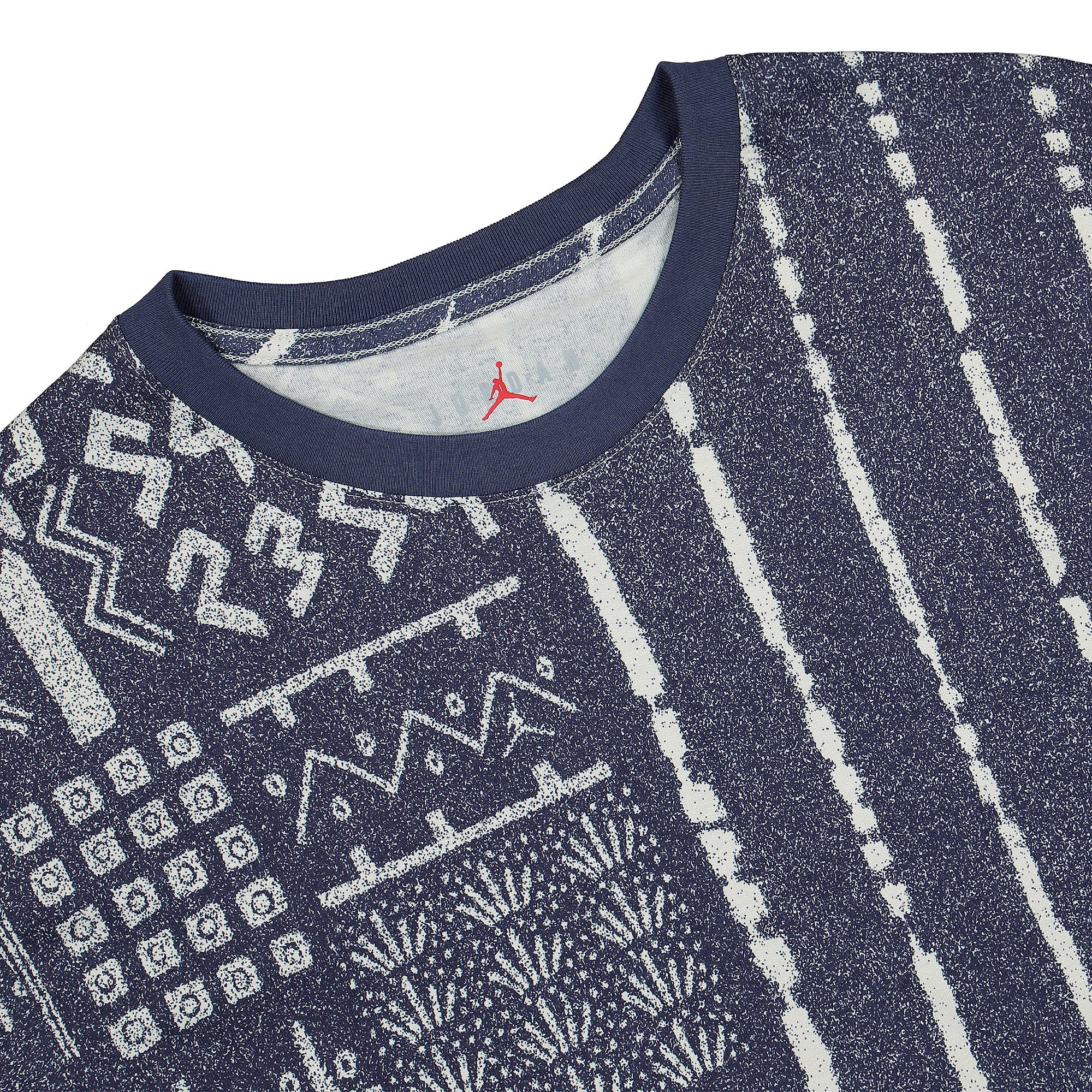 Jordan Air Jordan Quai 54 Dri-FIT Graphic Crew Tee Neutral Indigo T-Shirts Close-up | Overkill