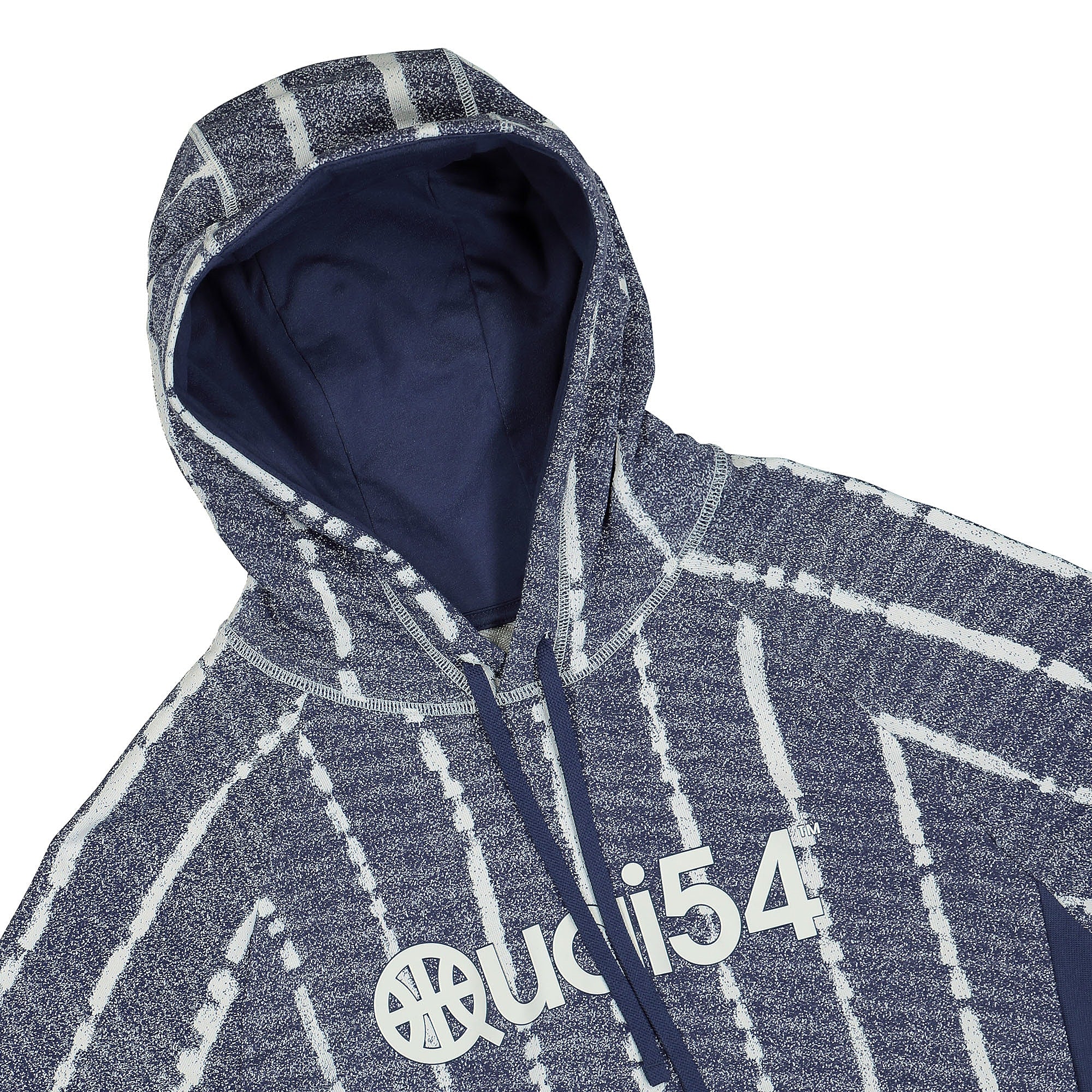 Jordan Air Jordan Quai 54 Fleece Hoodie Neutral Indigo Hoodies Close-up | Overkill
