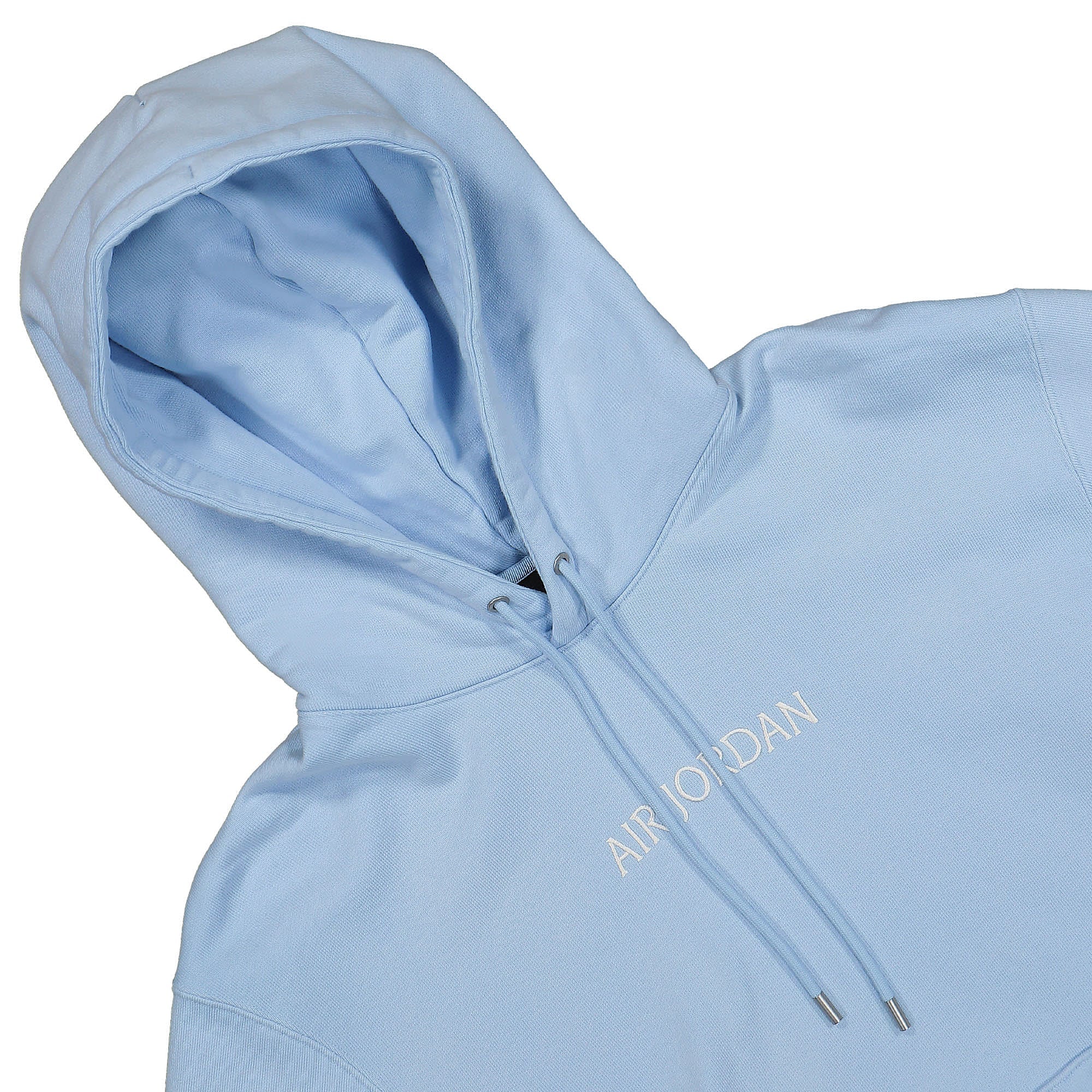 Jordan Air Jordan Wordmark Fleece Hoodie Ice Blue / Sail Hoodies Close-up | Overkill