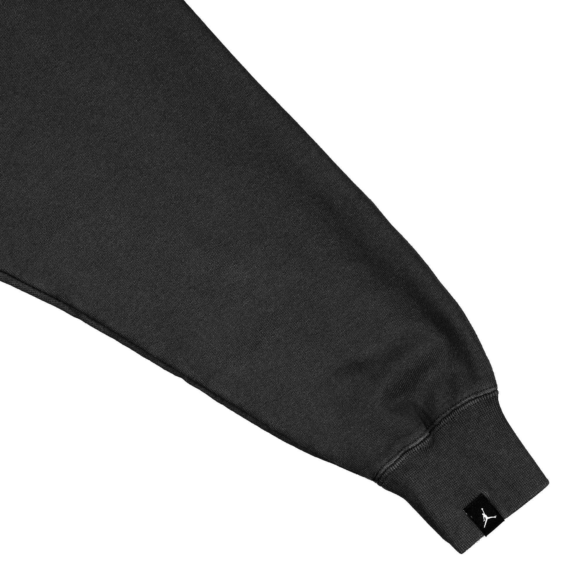 Jordan Air Jordan Wmns Wordmark Fleece Crew Black / Gym Red Sweatshirts Detailfoto | Overkill