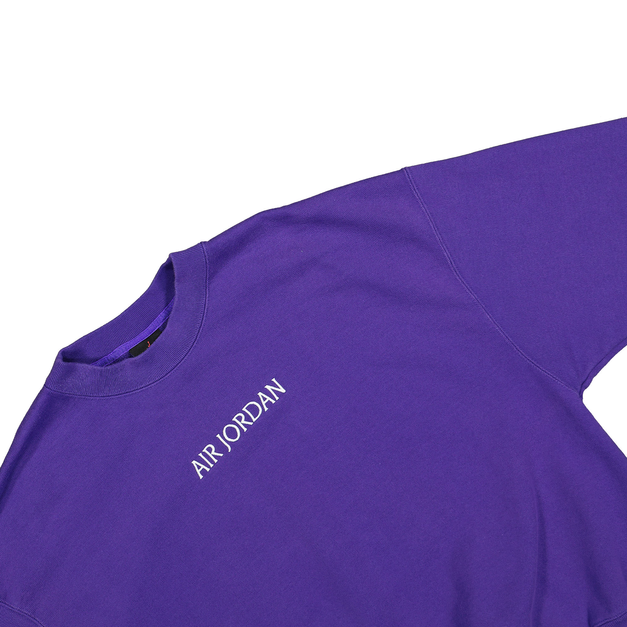 Jordan Air Jordan Wmns Wordmark Fleece Crew Dark Concord / Sail Sweatshirts Close-up | Overkill