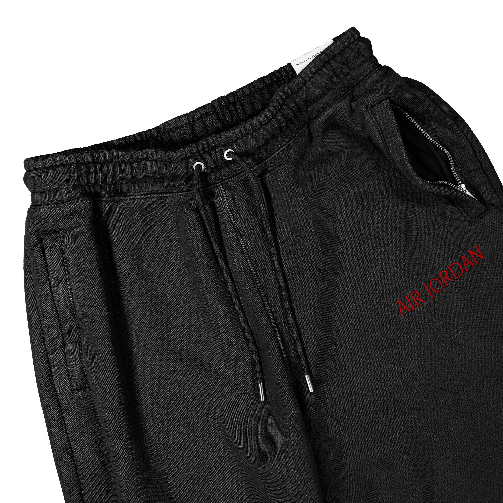 Jordan Air Jordan Wmns Wordmark Fleece Pant Black / Gym Red Sweat & Track Pants Detailfoto | Overkill