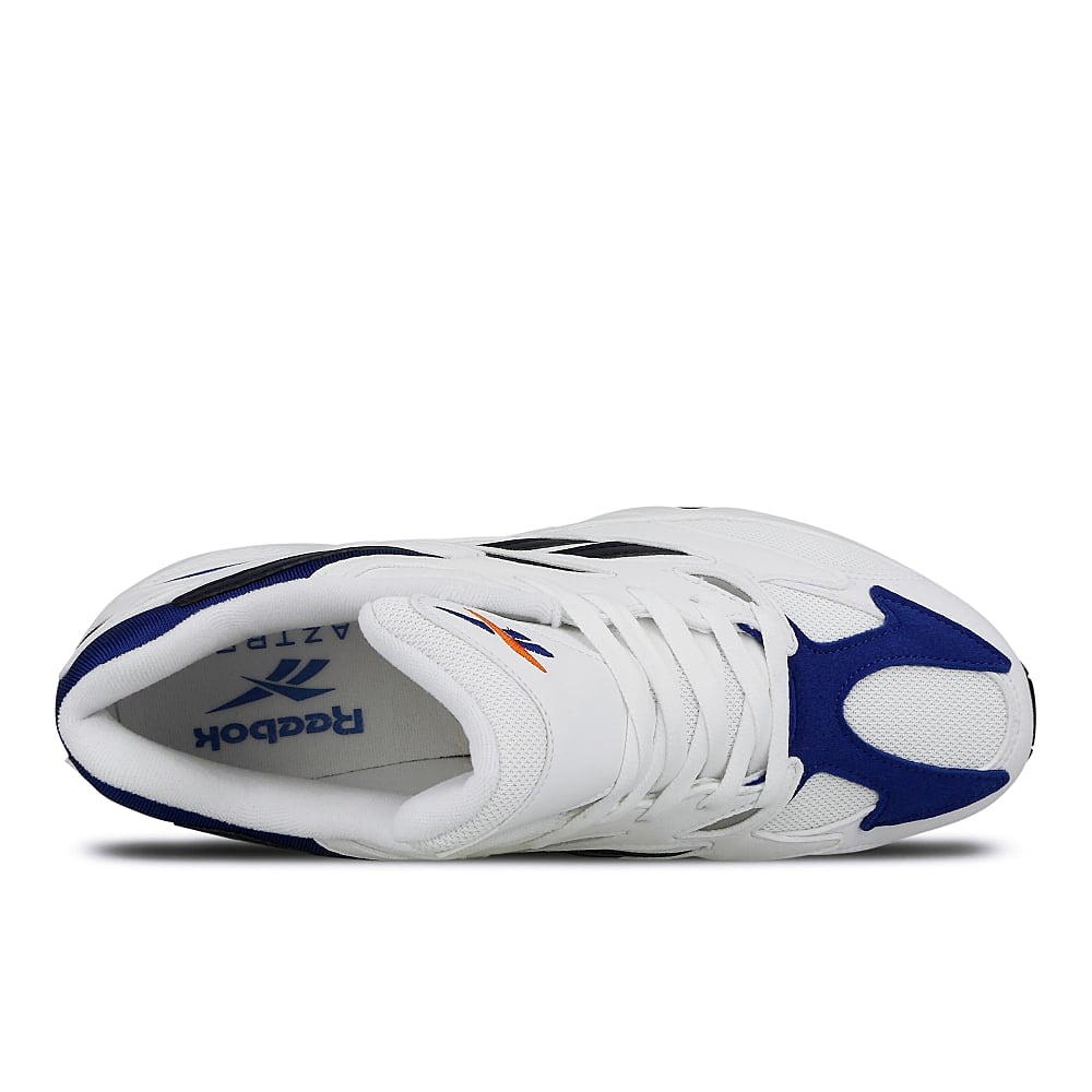 Reebok aztrek 96 White-Royal-Fiery Orange Sneakers Detailfoto | Overkill