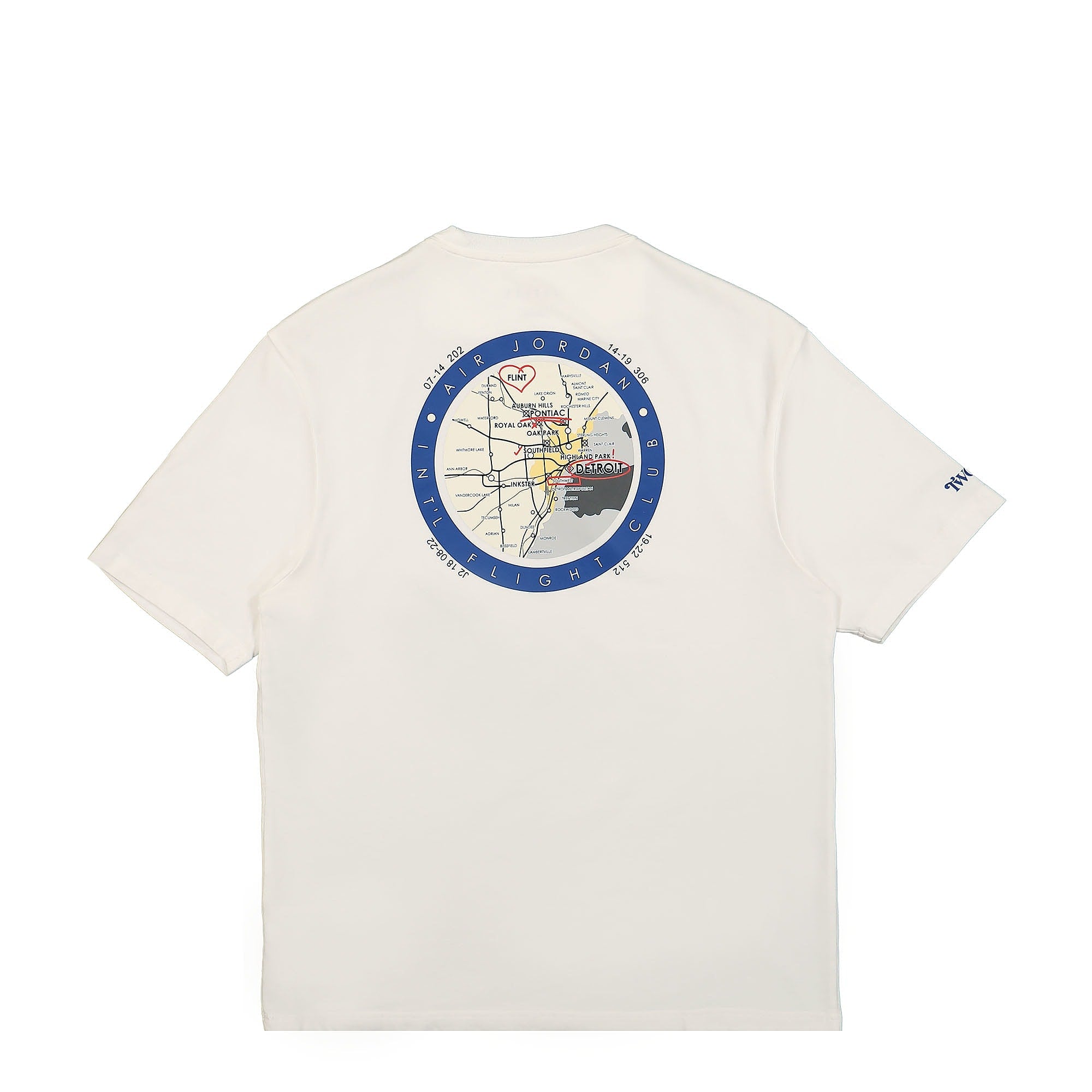 Jordan Two 18 x Air Jordan T-Shirt Sail T-Shirts Close-up | Overkill