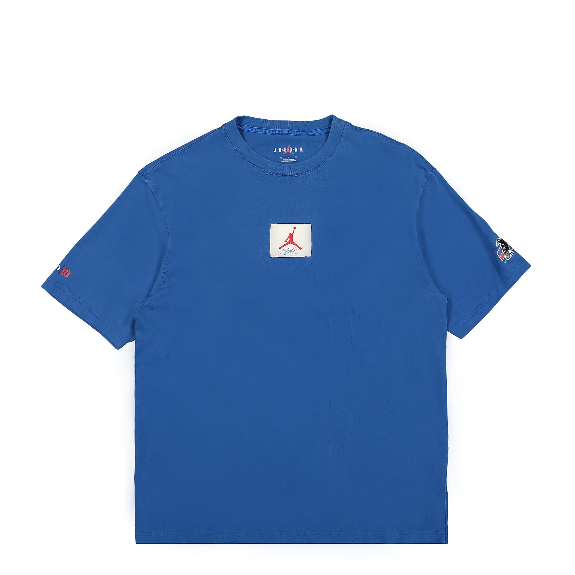 Jordan Two 18 x Air Jordan T-Shirt Team Royal / Gym Red T-Shirts DV6962 477 | Overkill