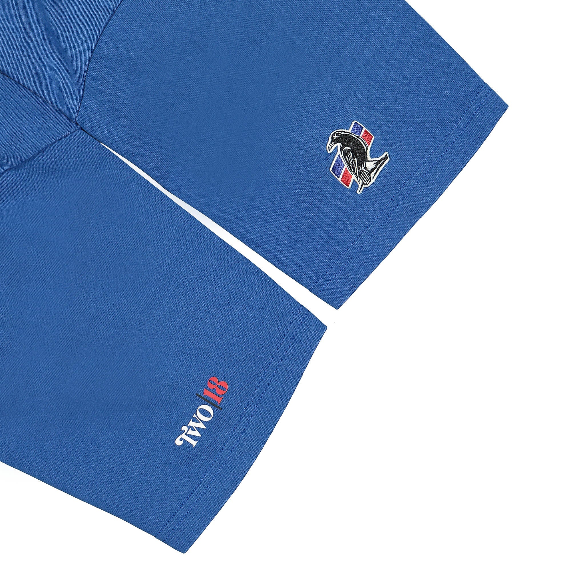 Jordan Two 18 x Air Jordan T-Shirt Team Royal / Gym Red T-Shirts Detailfoto | Overkill