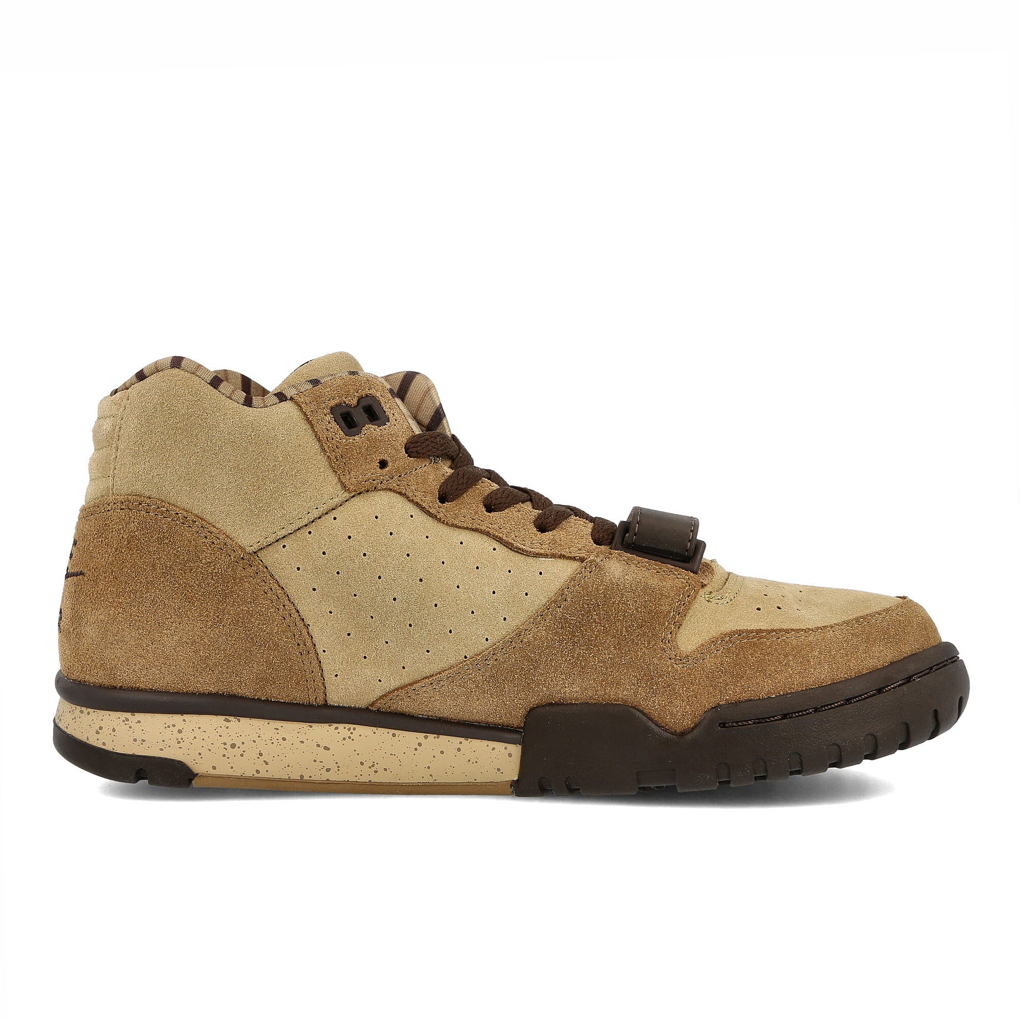 Nike air trainer 1 Hay-Baroque Brown - Taupe - Varsity Red Sneakers Silhouette | Overkill