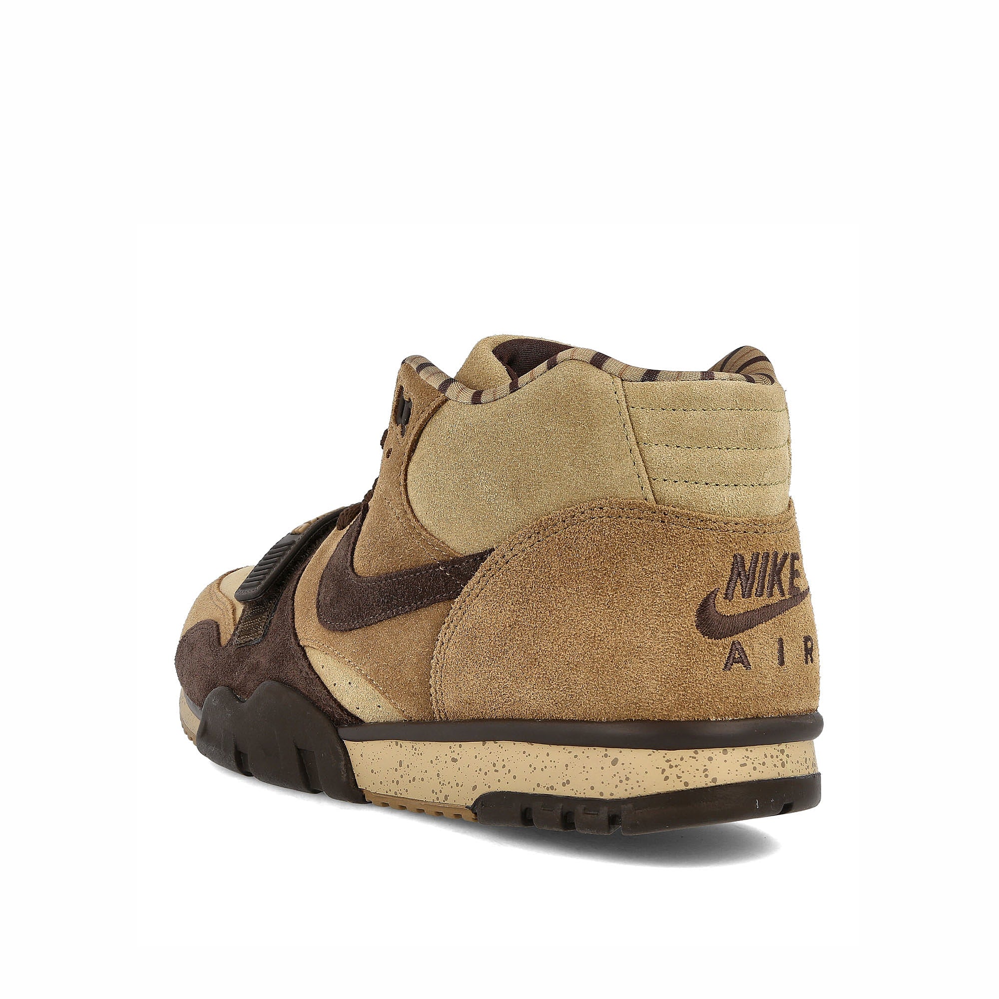 Nike air trainer 1 Hay-Baroque Brown - Taupe - Varsity Red Sneakers Material | Overkill