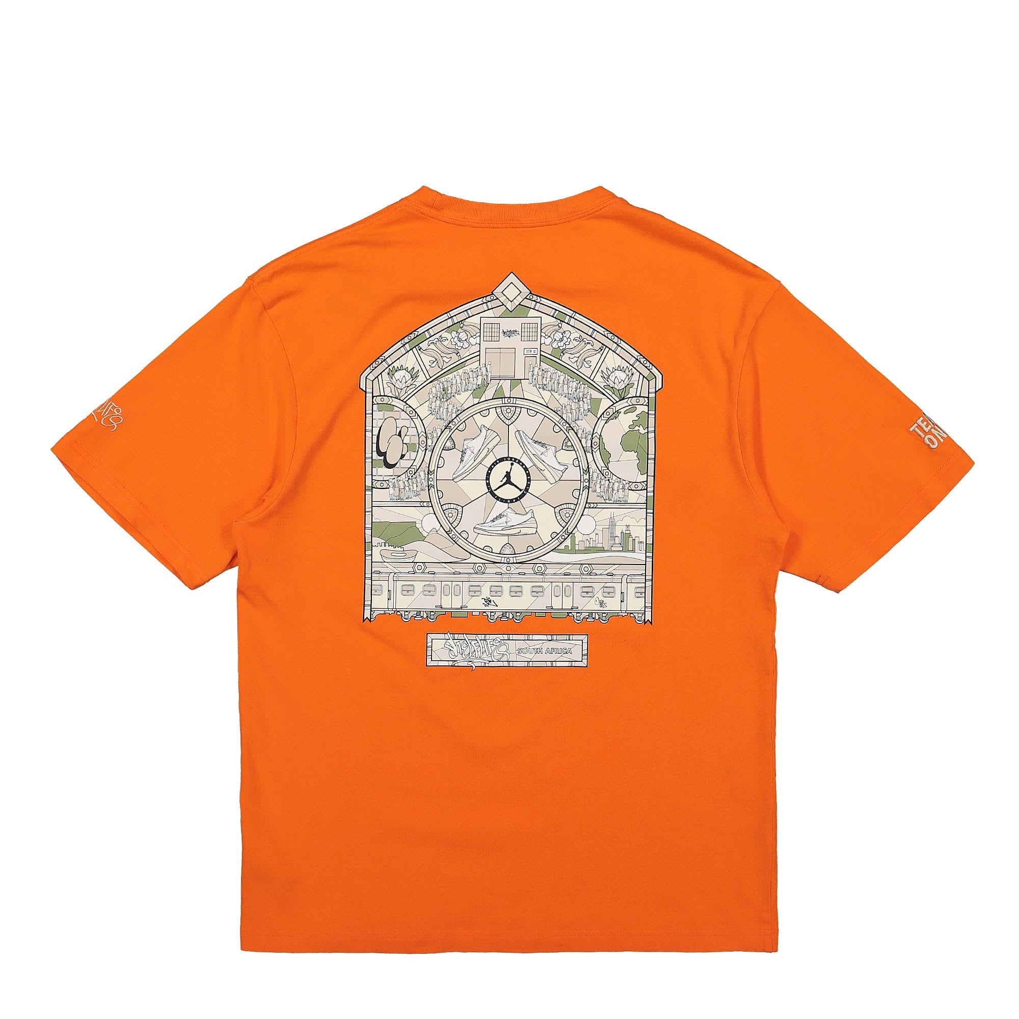 Jordan IFC Tee Safety Orange / Rattan T-Shirts Close-up | Overkill