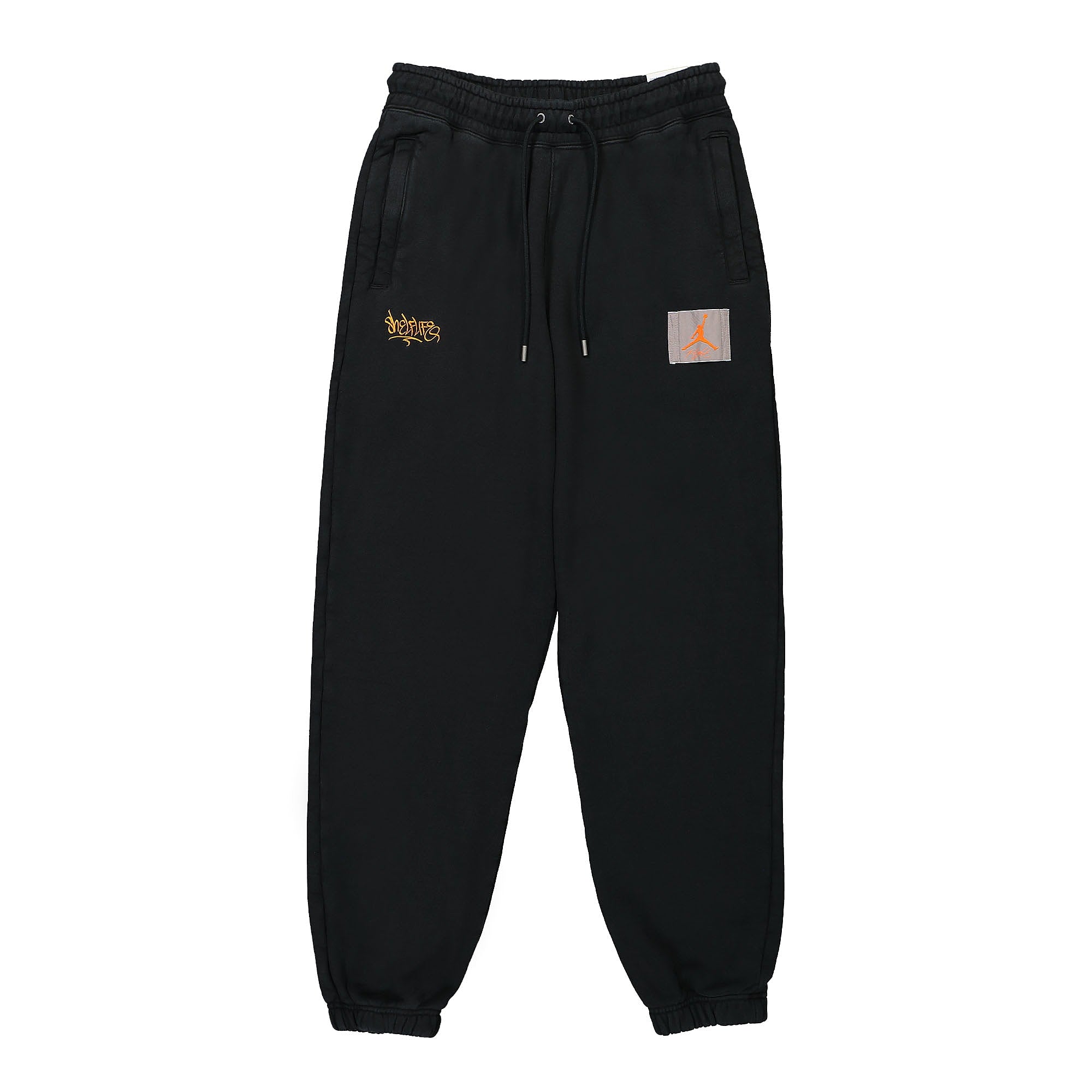 Jordan W Pant Black / Total Orange Sweat & Track Pants DV7020 010 | Overkill
